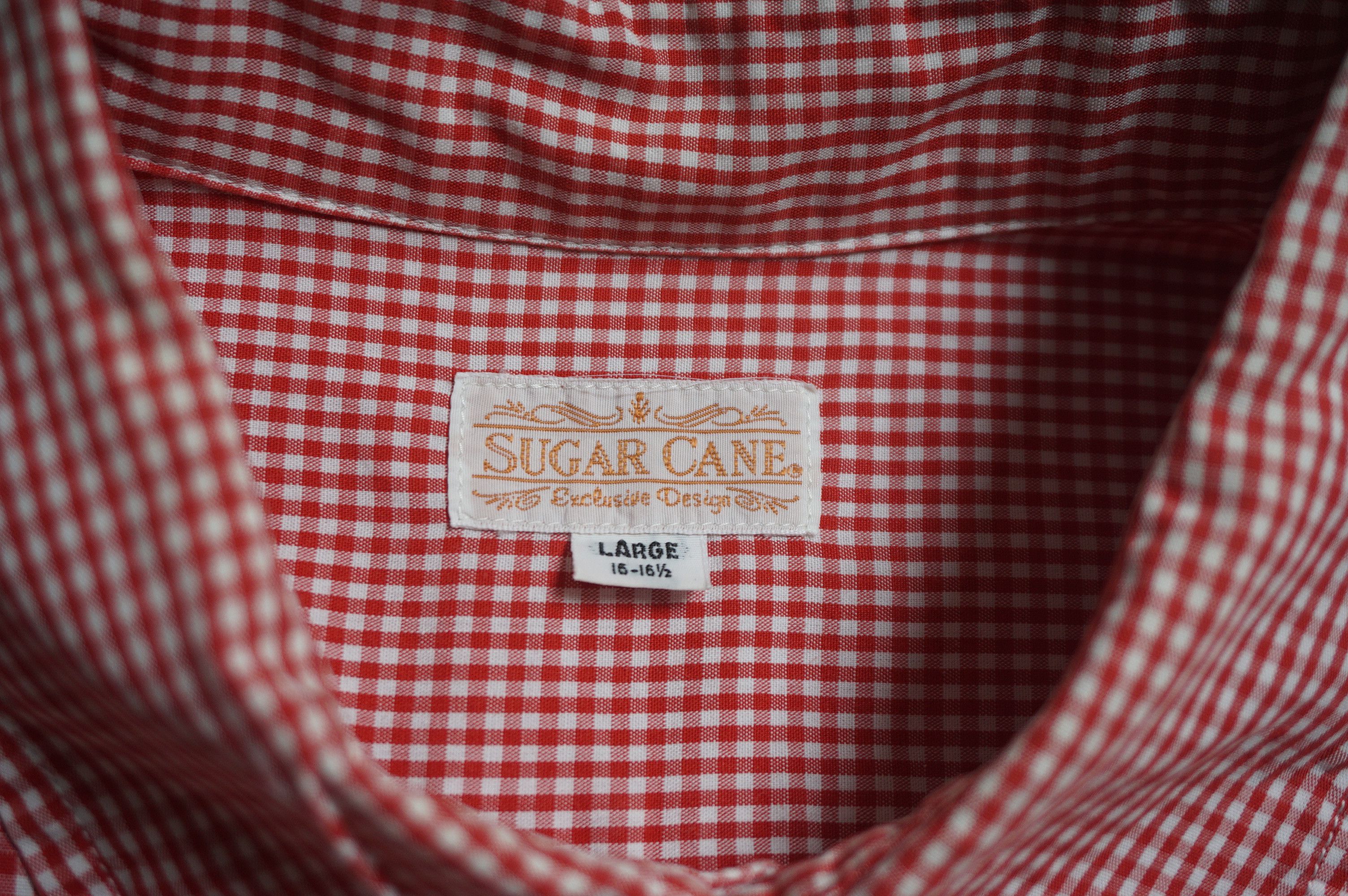 Sugar Cane Vintage Sugar Cane gingham shirt Size US L / EU 52-54 / 3 - 5 Thumbnail