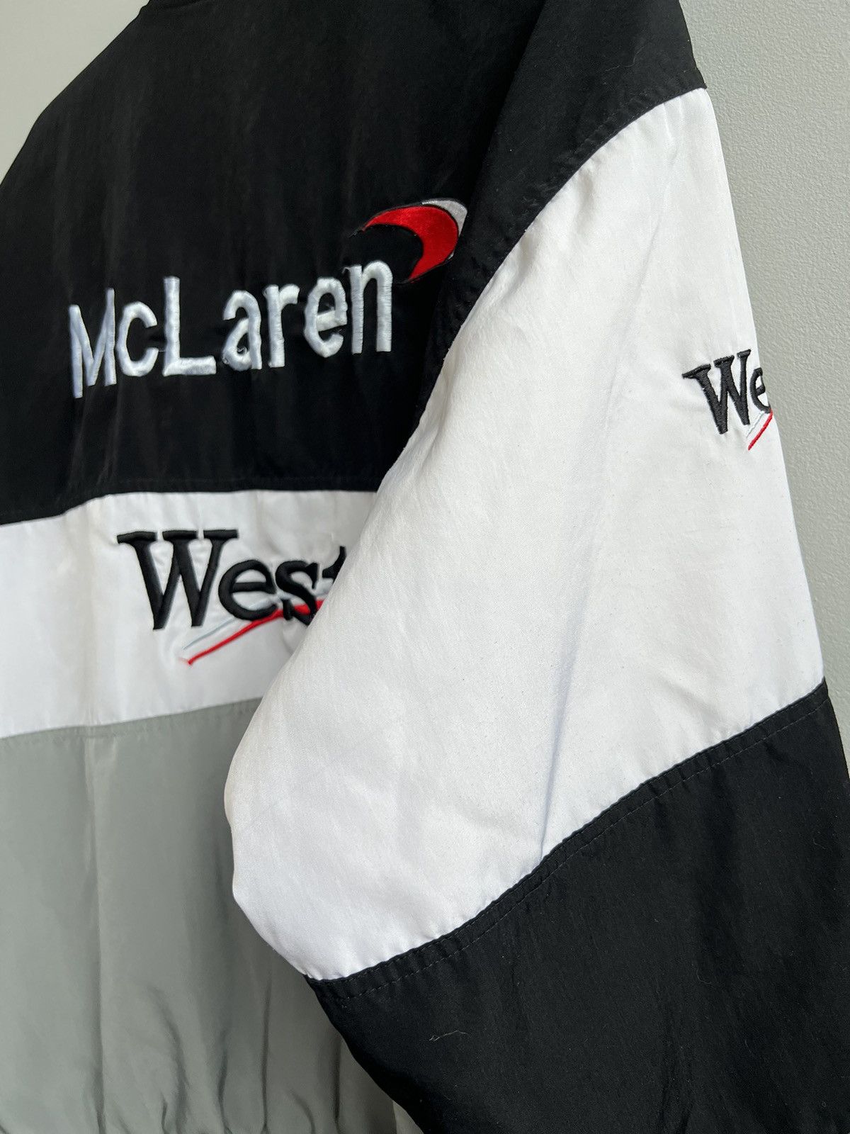 Formula 1 × Mercedes-Benz × Vintage Vintage Mercedes Benz McLaren F1 Racing Promo Jacket 90s Size US L / EU 52-54 / 3 - 7 Thumbnail