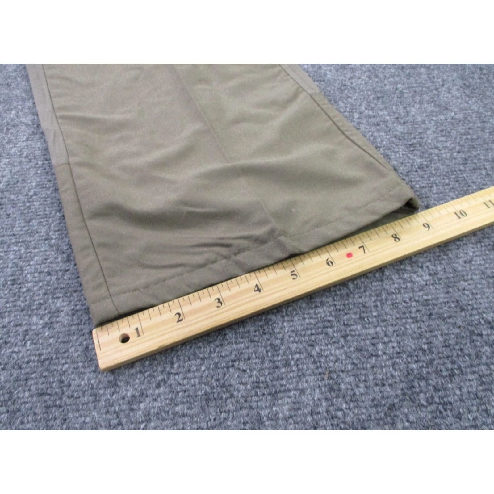 Vintage VINTAGE L.L. Bean Pants Mens 44 Beige Canvas Carpenter Straight Classic 30 In Inseam Mens Beige 1940s 50s 60s Size US 42 / EU 58 - 5 Thumbnail