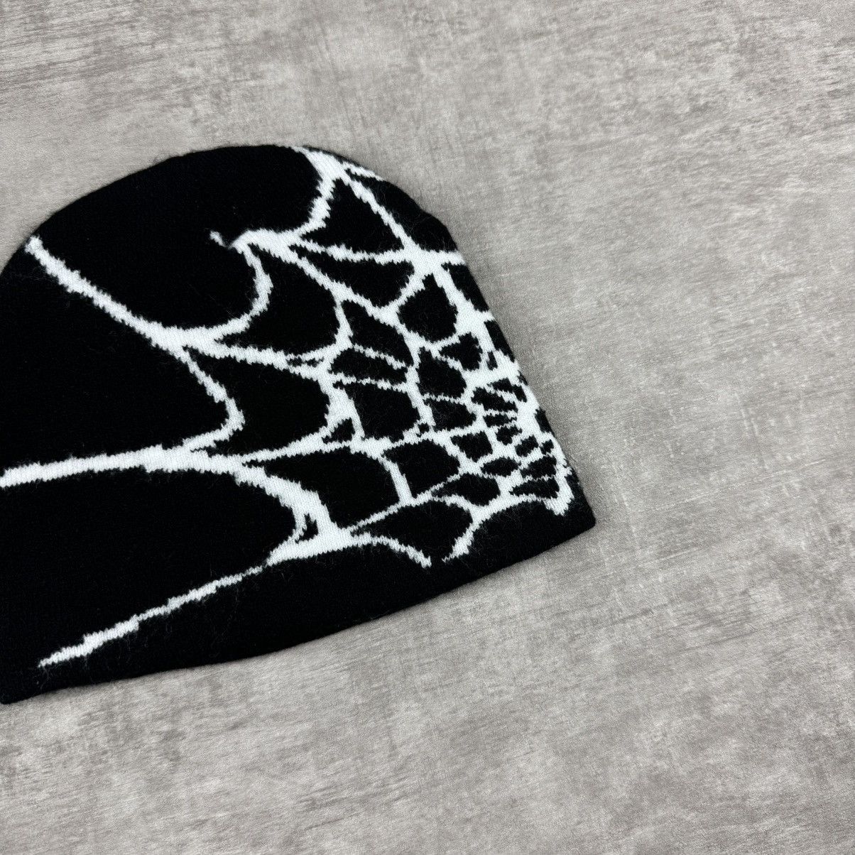 Other Spider Web Beanie Hat Size ONE SIZE - 2 Thumbnail
