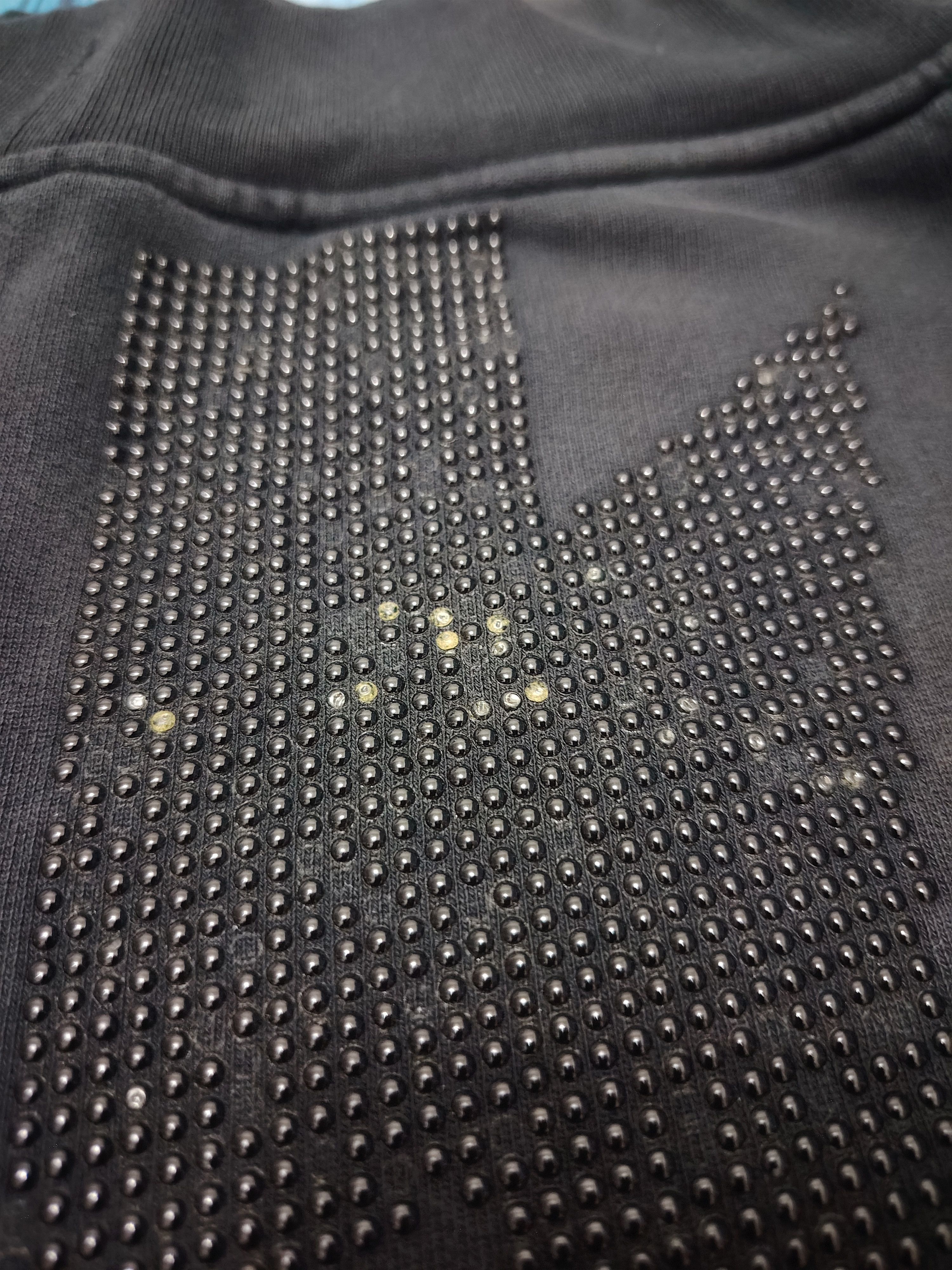HYDROGEN 💥Hydrogen bead pattern design short pants Size 29" - 4 Thumbnail