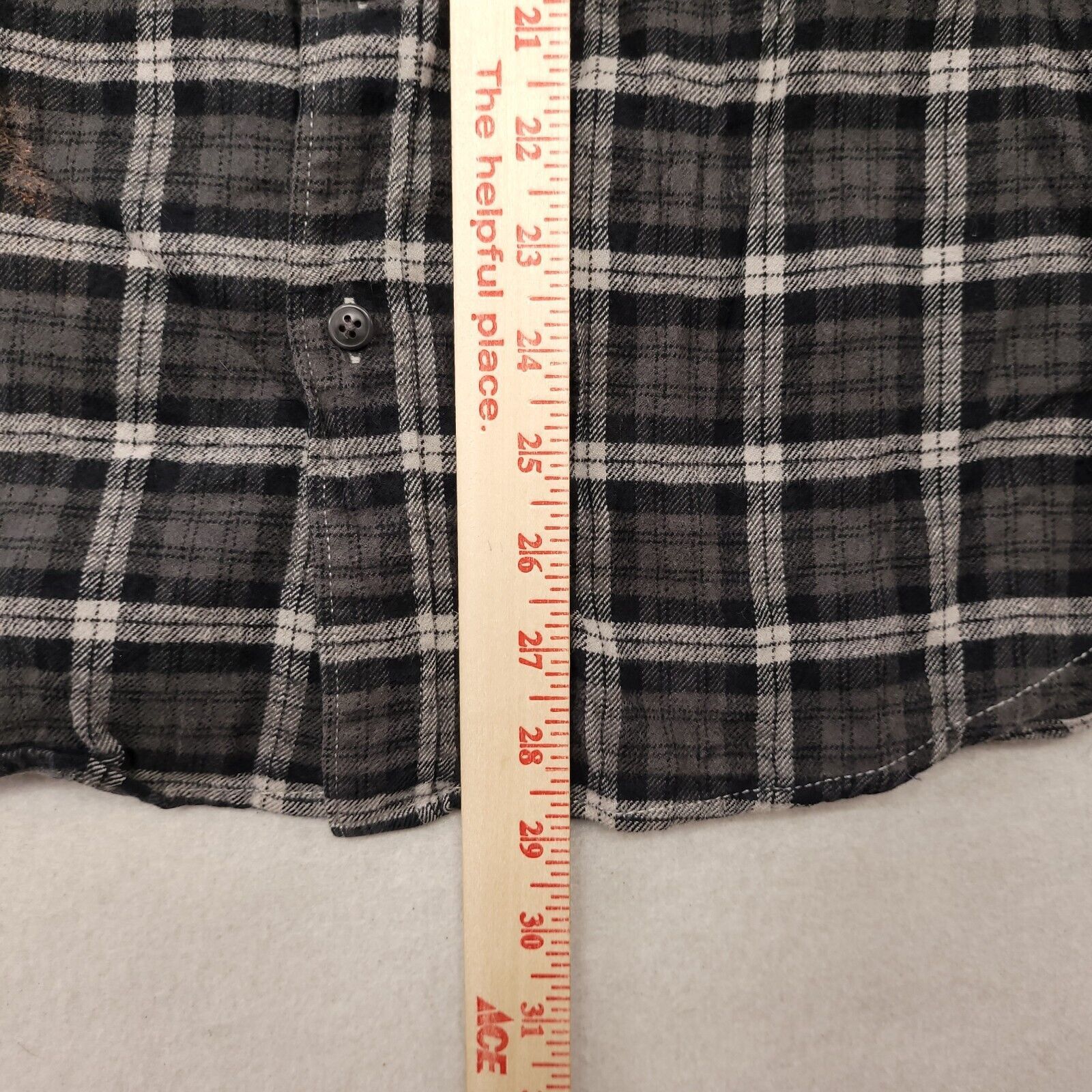 Merona Merona Madras Flannel Shirt Mens Size Extra Large Tall XLT Size US XL / EU 56 / 4 - 8 Thumbnail