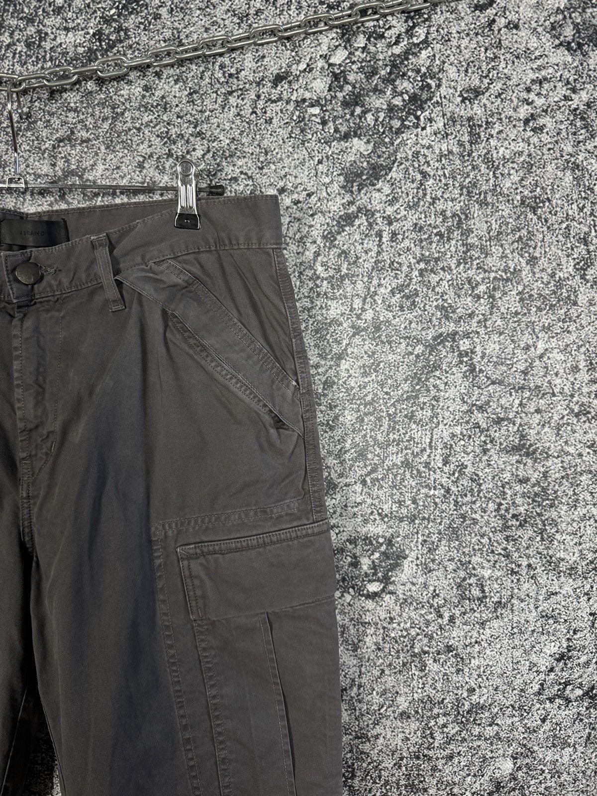 J Brand J Brand Cargo Pants Vintage Y2K Streetwear Gray Size 34 Size US 34 / EU 50 - 2 Thumbnail