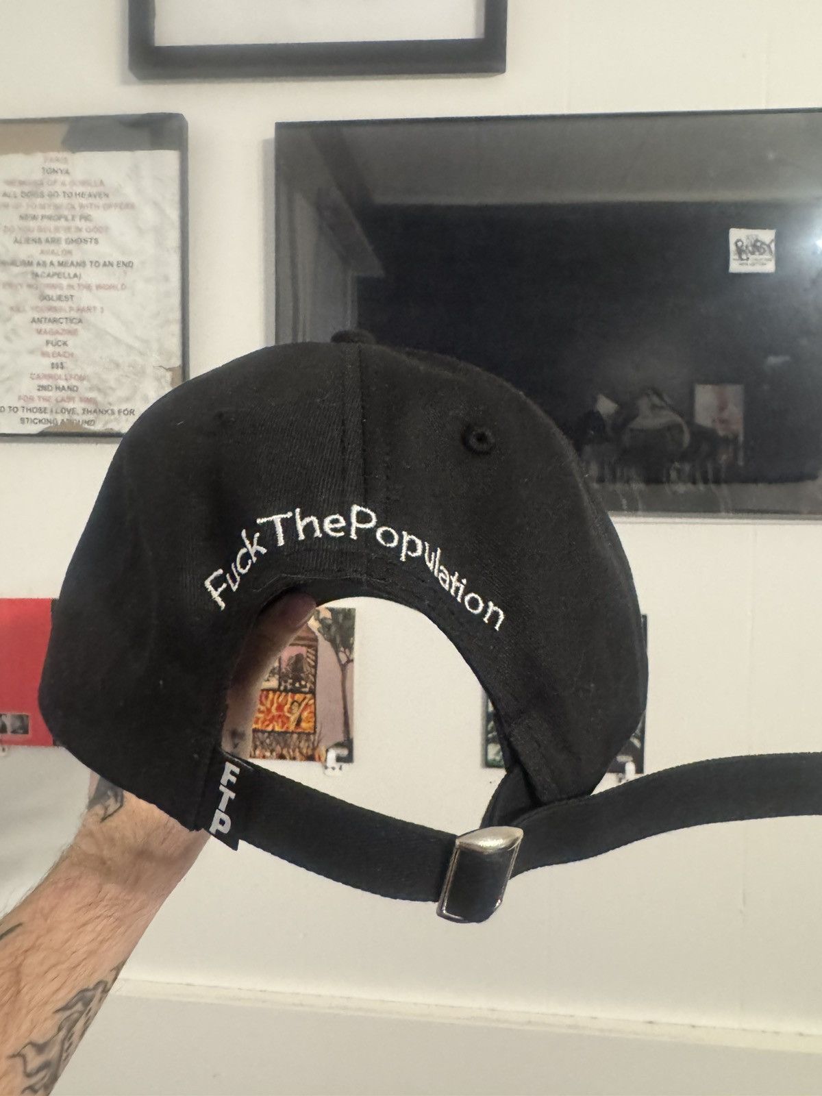 Fuck The Population FTP hat from 2024 drop Size ONE SIZE - 4 Thumbnail