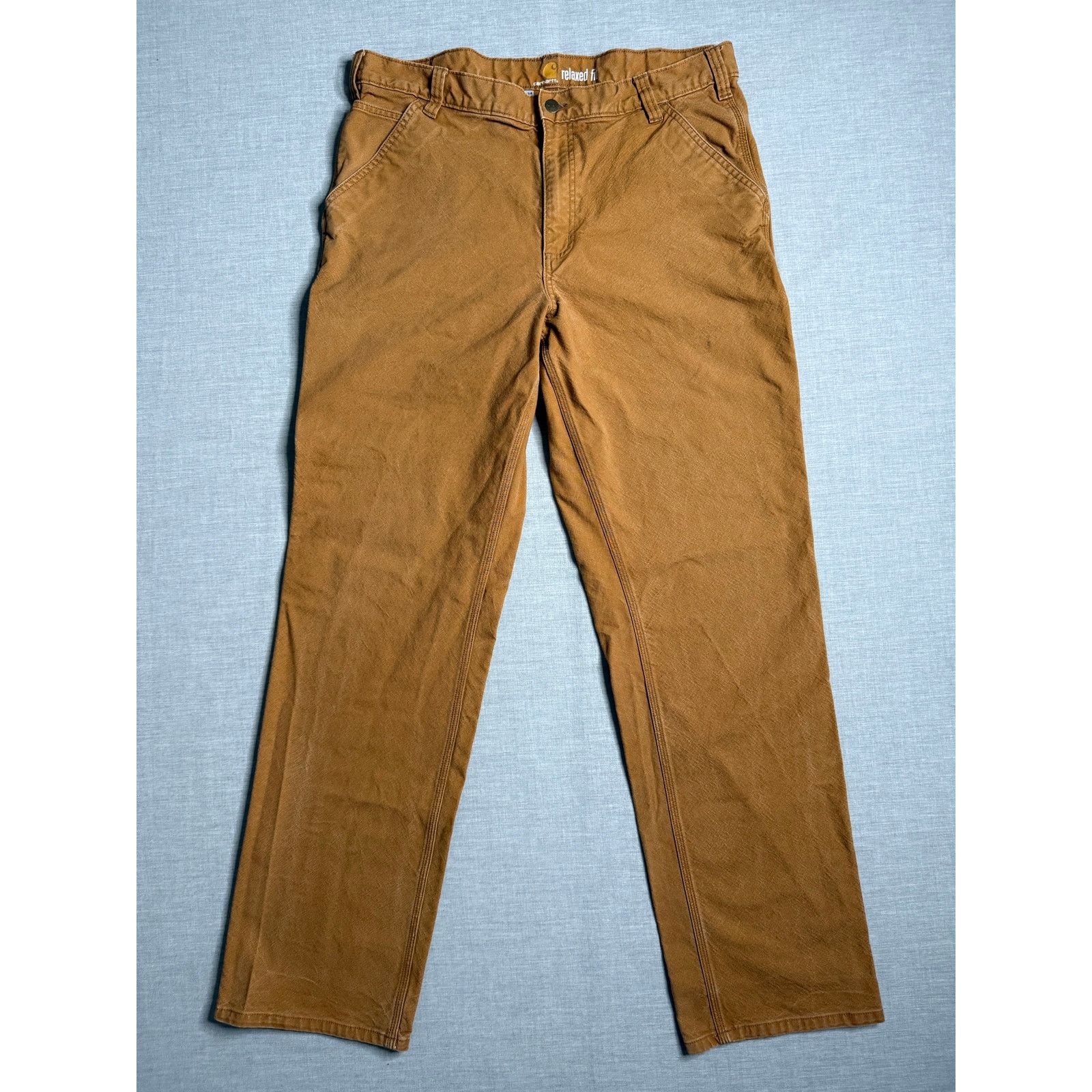 Carhartt Carhartt Relaxed Fit Workwear Carpenter Pants 38x34 Size US 38 / EU 54 - 2 Thumbnail