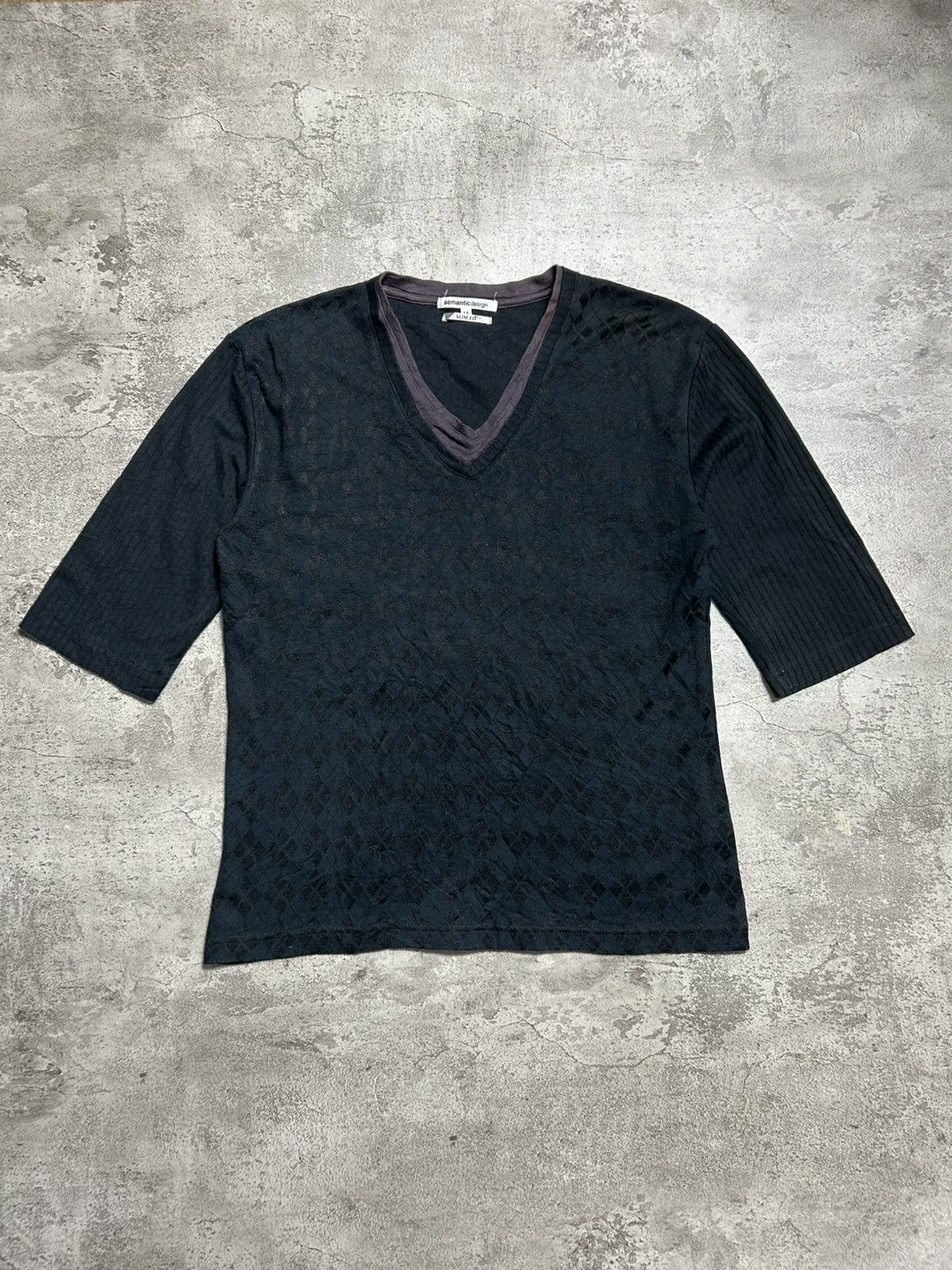 semanticdesign 2000s Semantic Design Japanese Layered T Shirt Size US M / EU 48-50 / 2 - 1 Thumbnail