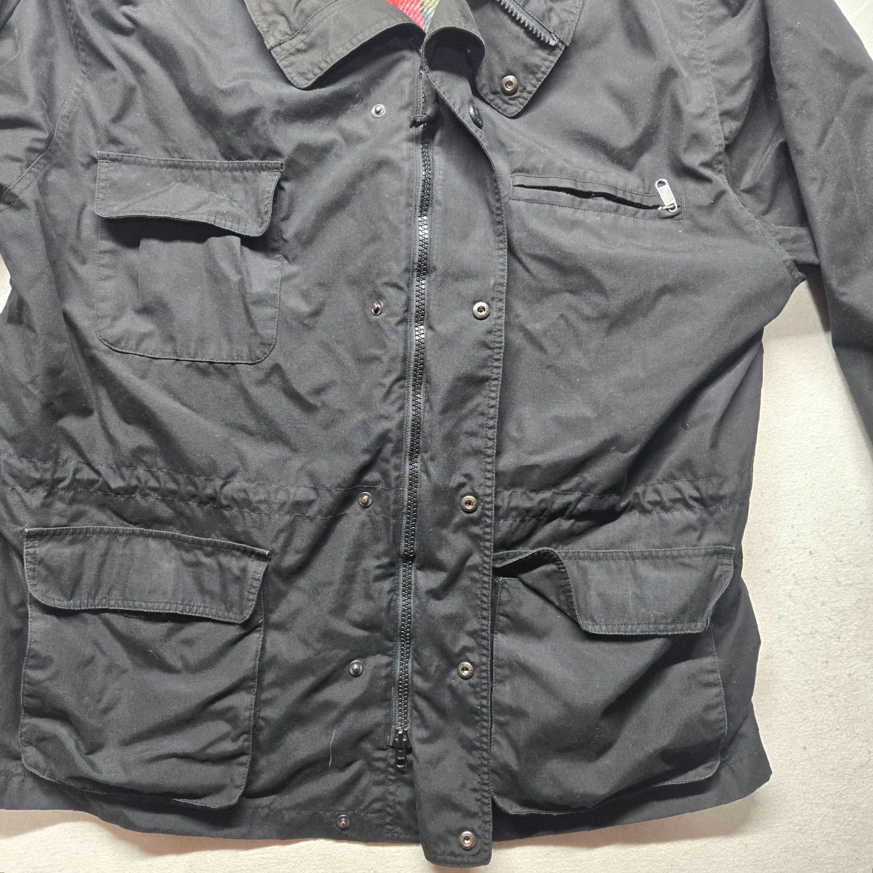 Eddie Bauer Eddie Bauer Shacket Shirt Jacket Plaid Black 2XL Men Button Up Lined Flannel Casual Winter Fall Spring All Seasons Jacket Mens Size US XXL / EU 58 / 5 - 5 Thumbnail
