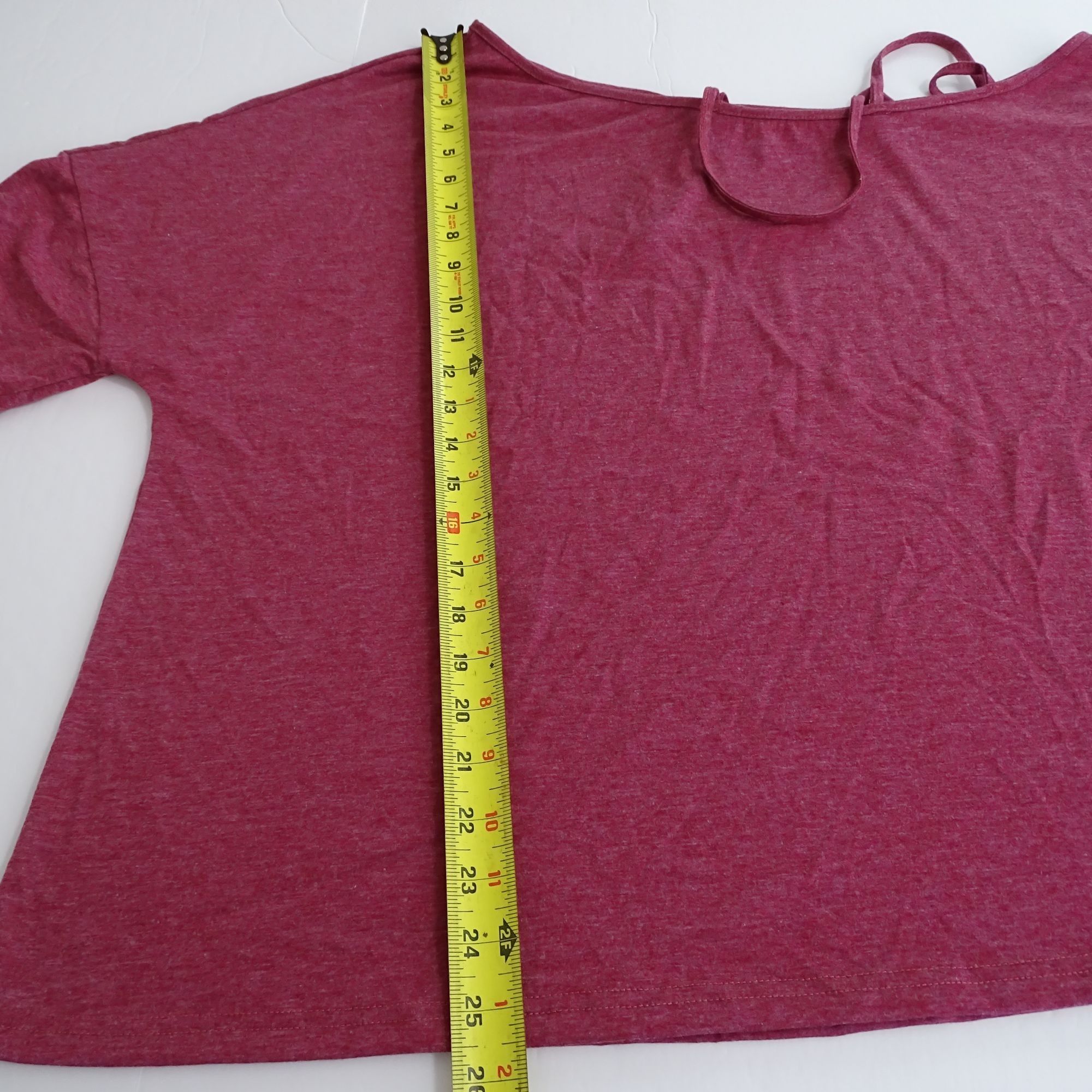 Shein Shein Curve Red Strappy Off Shoulder Top Women OXL Size 12 Size XL / US 12-14 / IT 48-50 - 7 Thumbnail