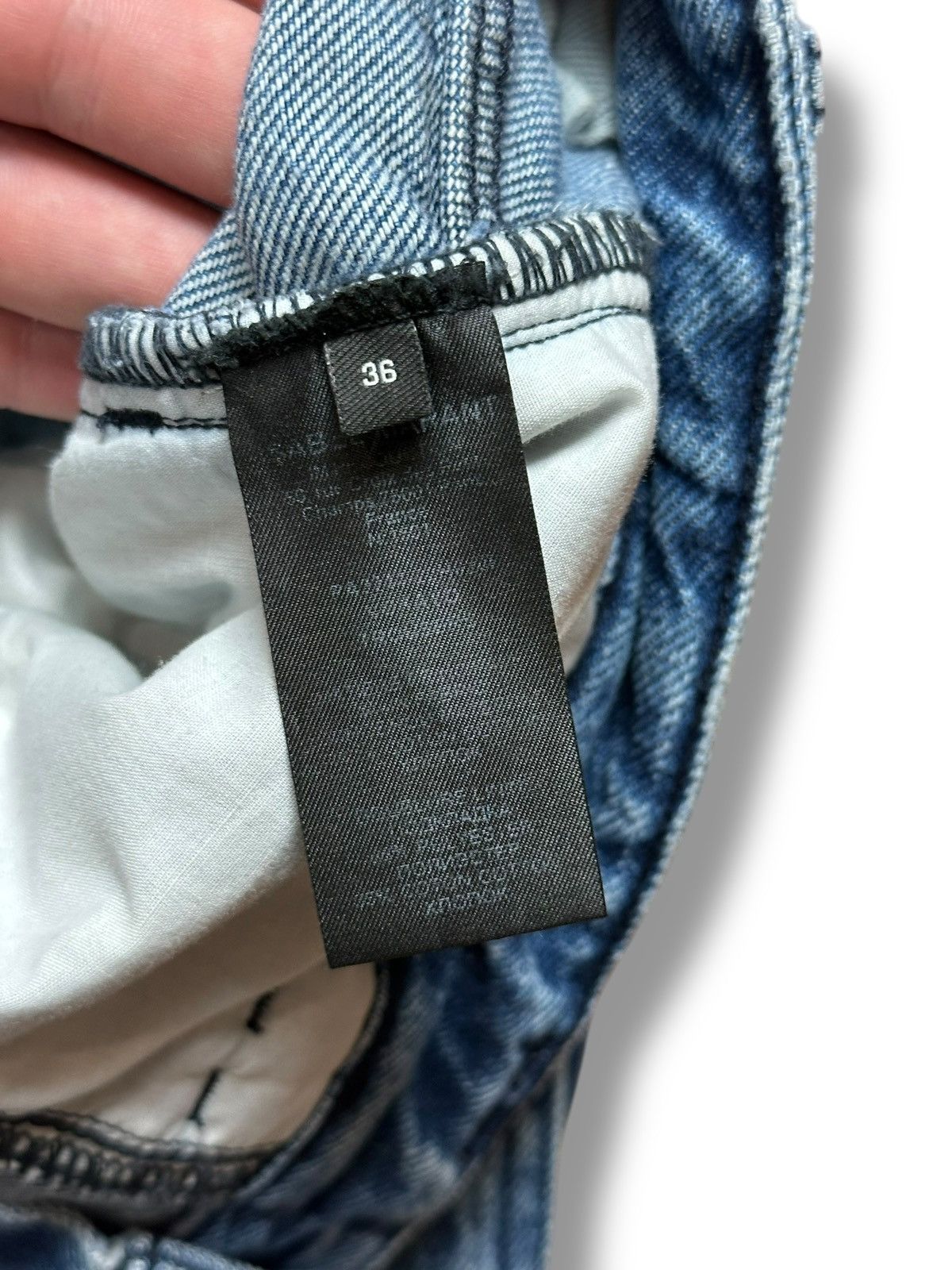 Isabel Marant Isabel Marant Etoile Men's Blue Straight Leg Denim Jeans 40 Size US 36 / EU 52 - 8 Thumbnail