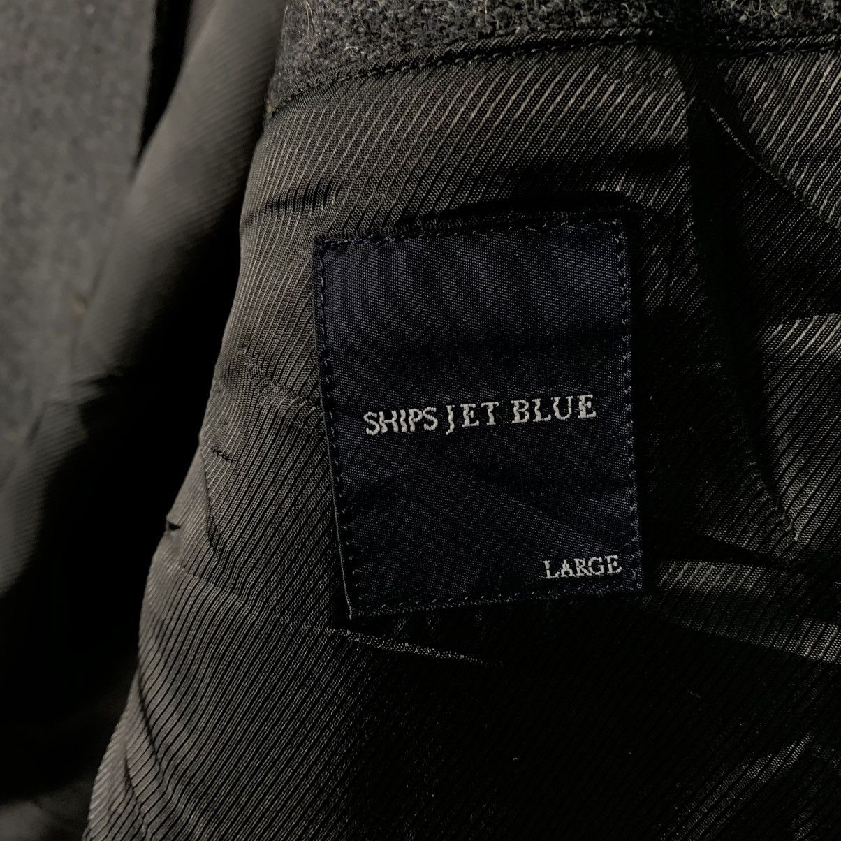 SHIPS Japanese Brand Ships Jet Blue Jacket Size US L / EU 52-54 / 3 - 15 Thumbnail