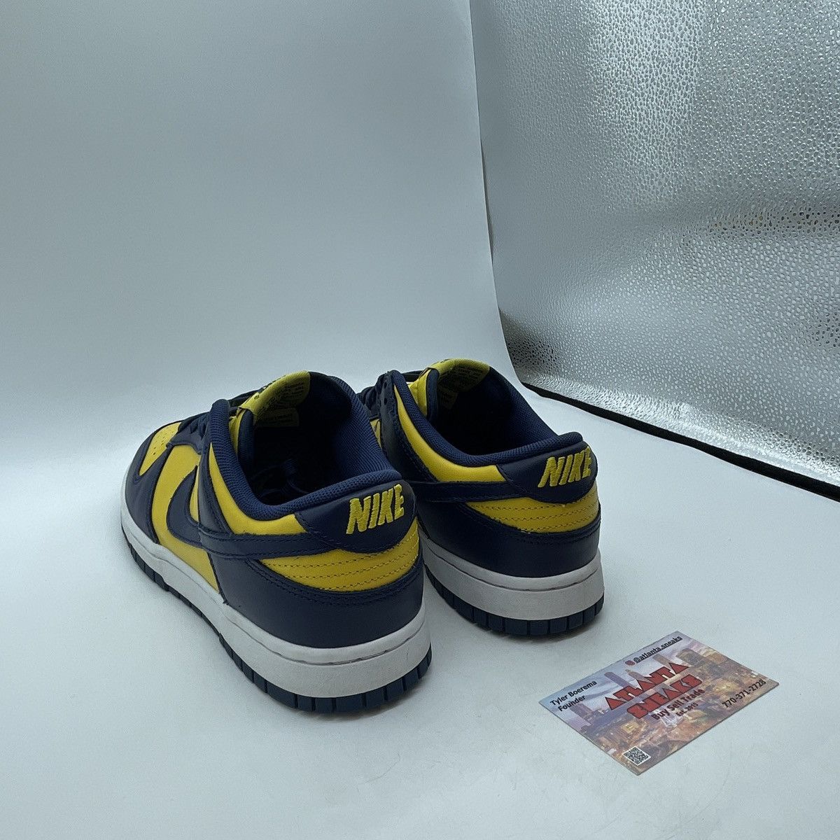 Nike Dunk low Michigan Size US 8 / EU 41 - 4 Thumbnail