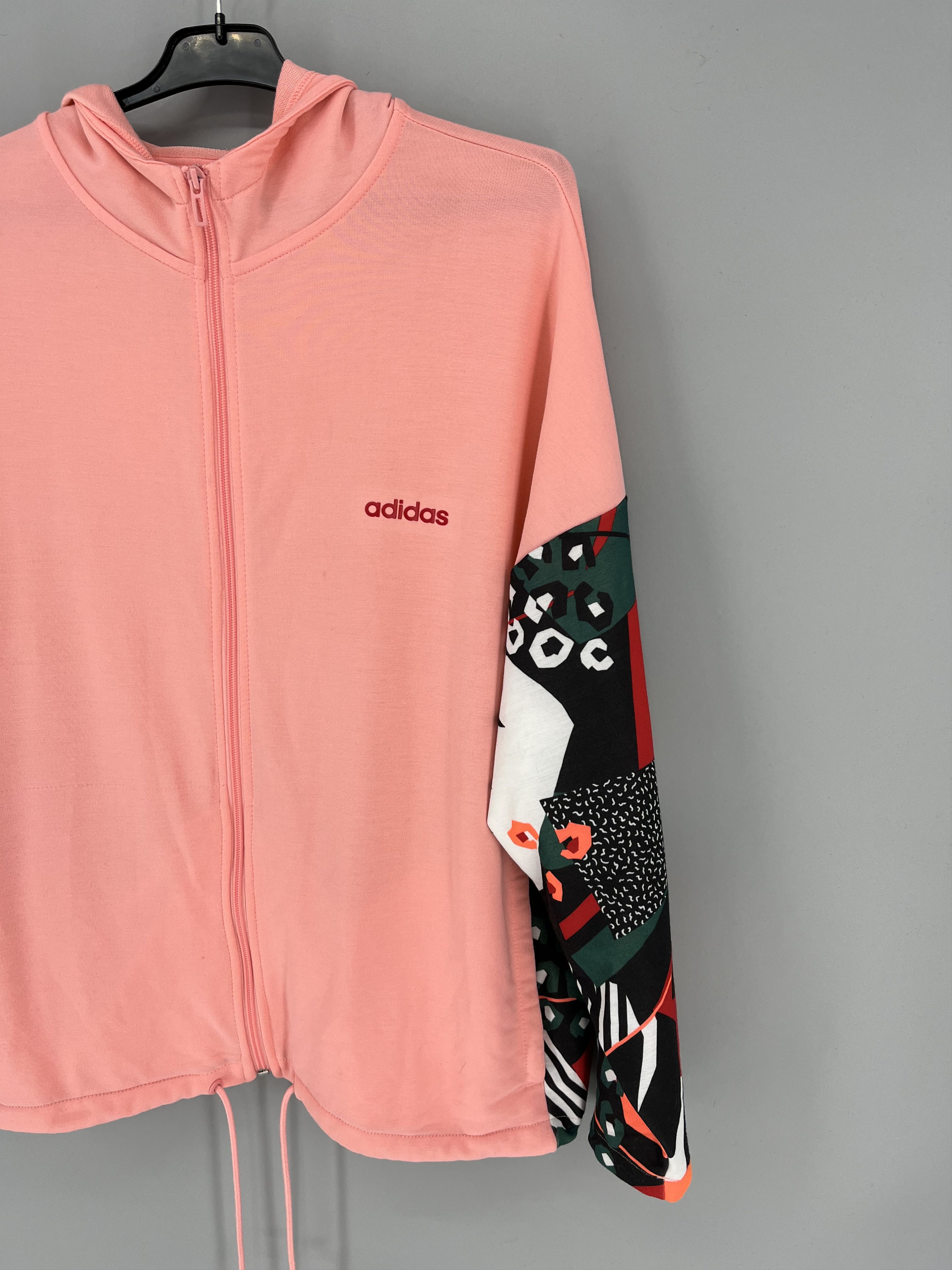 Adidas Adidas Vintage Casual Flower Pattern Zip Sweatshirt 90's Size US S / EU 44-46 / 1 - 5 Thumbnail