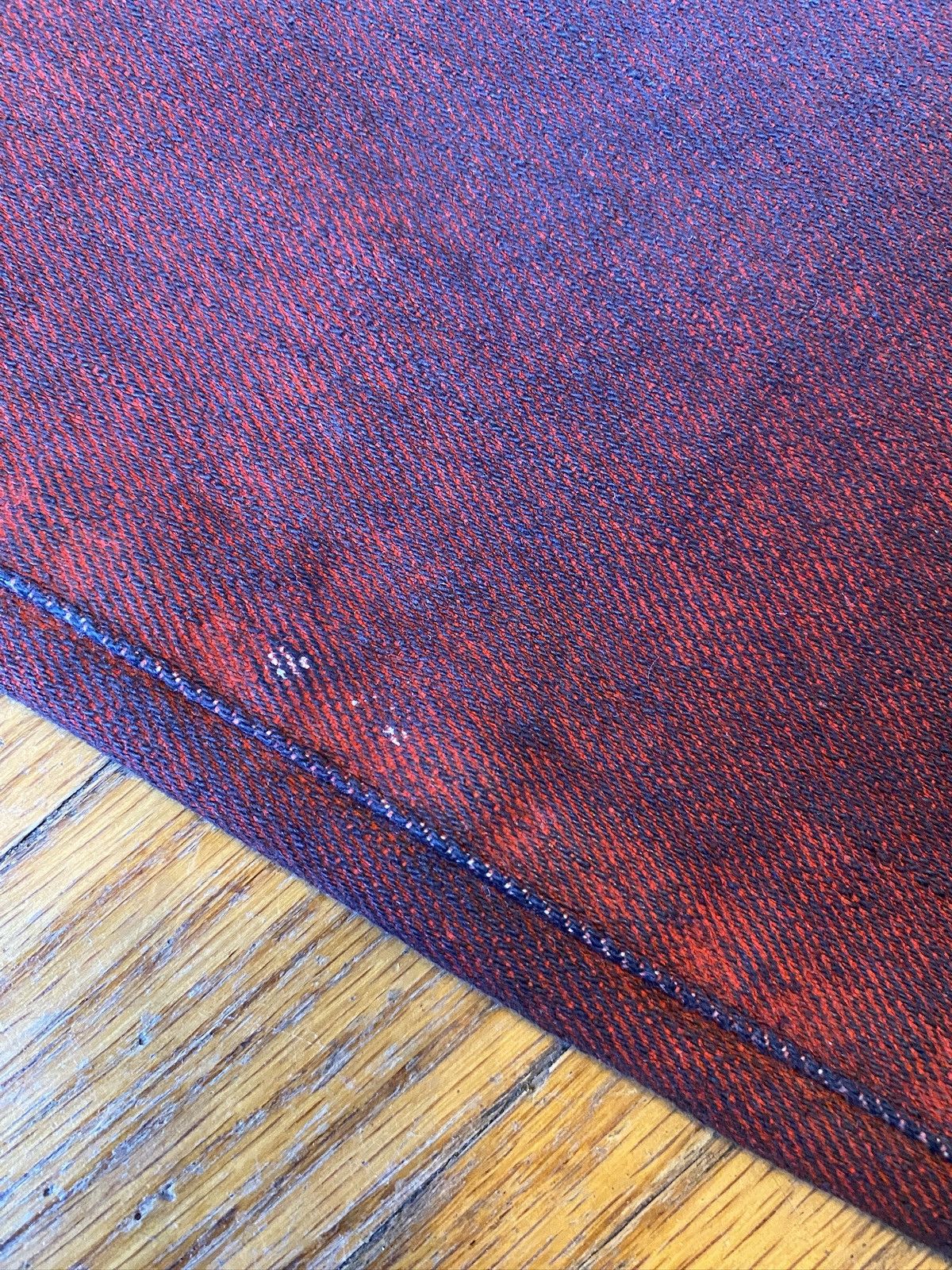 Raf Simons Raf Simons AW05 Red Waxed Denim Size US 28 / EU 44 - 8 Thumbnail