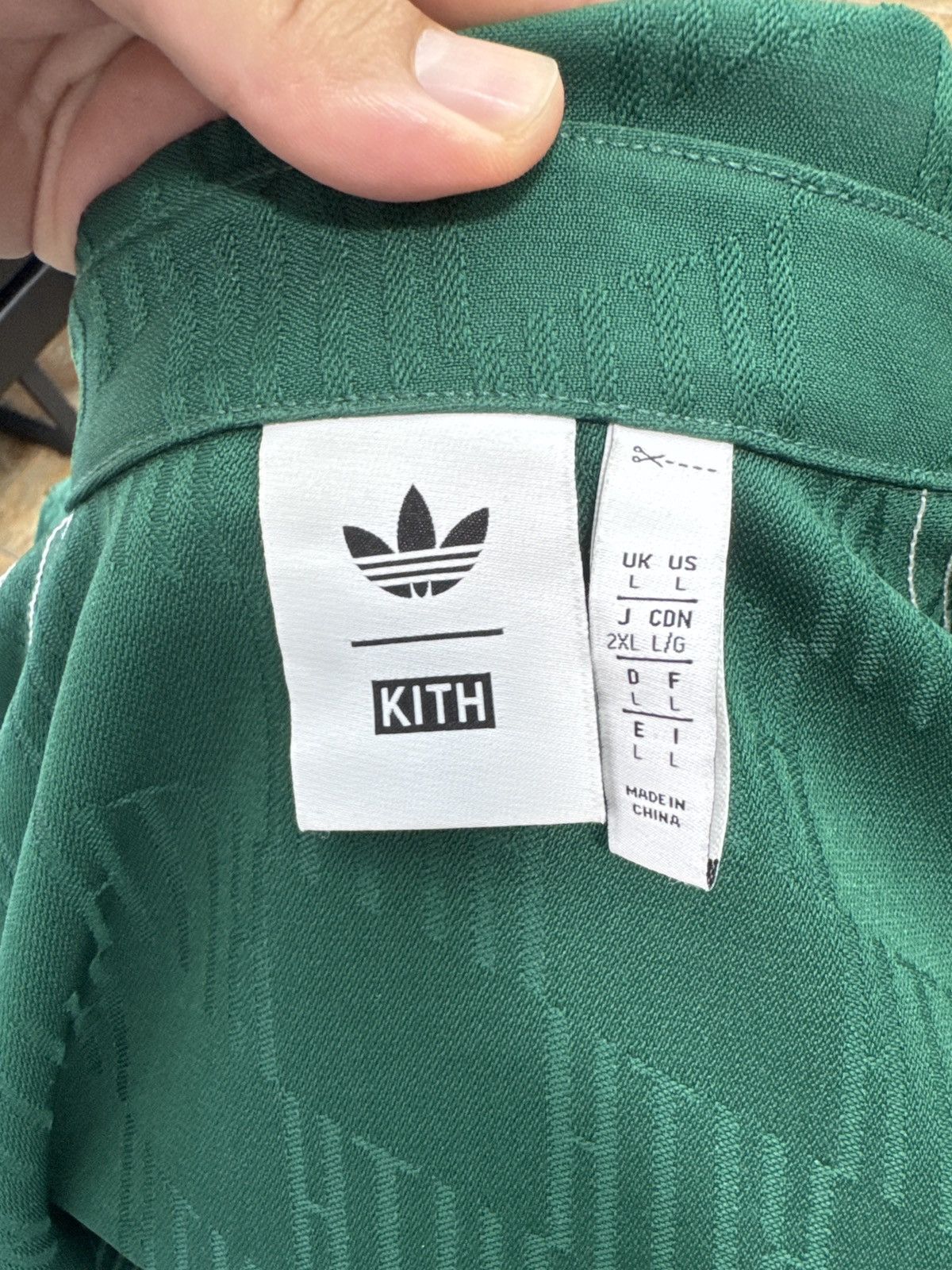 Adidas × Kith Kith x Adidas Jacquard Overshirt Size US L / EU 52-54 / 3 - 5 Thumbnail