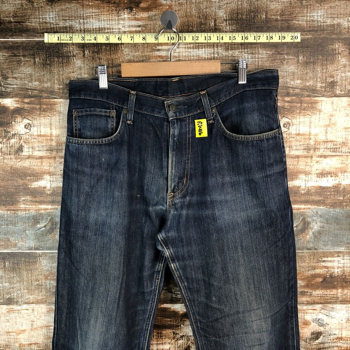 Edwin Edwin Blue faded Denim Pants #A1416 Size US 32 / EU 48 - 4 Thumbnail