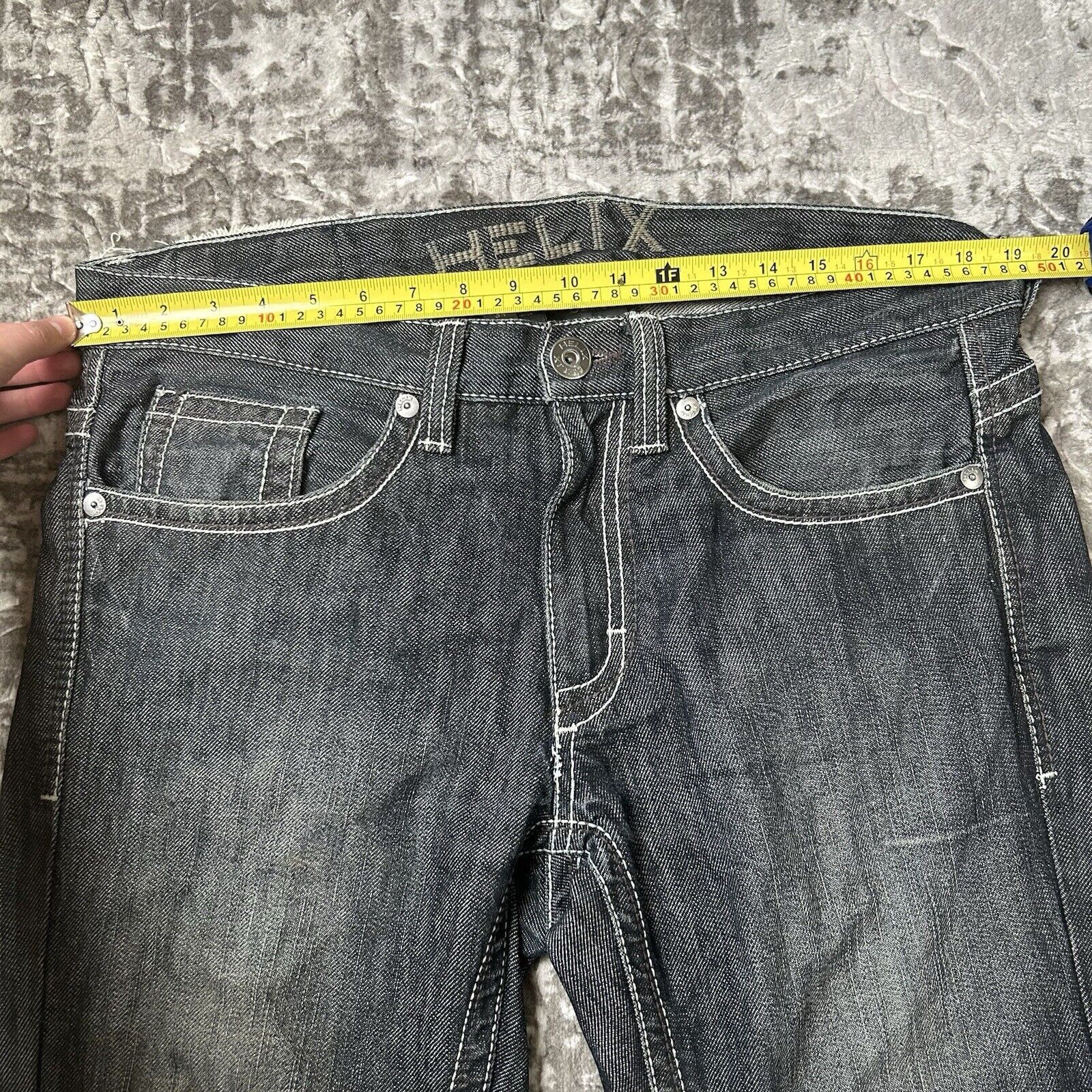 Helix Helix slim 36x34 jeans black men Size US 38 / EU 54 - 13 Thumbnail