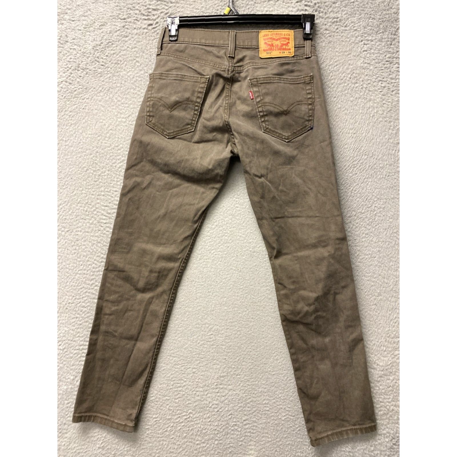 Levi's Levi's 511 Jeans Mens 29x30 Slim Straight Denim Brown Size US 29 - 6 Thumbnail