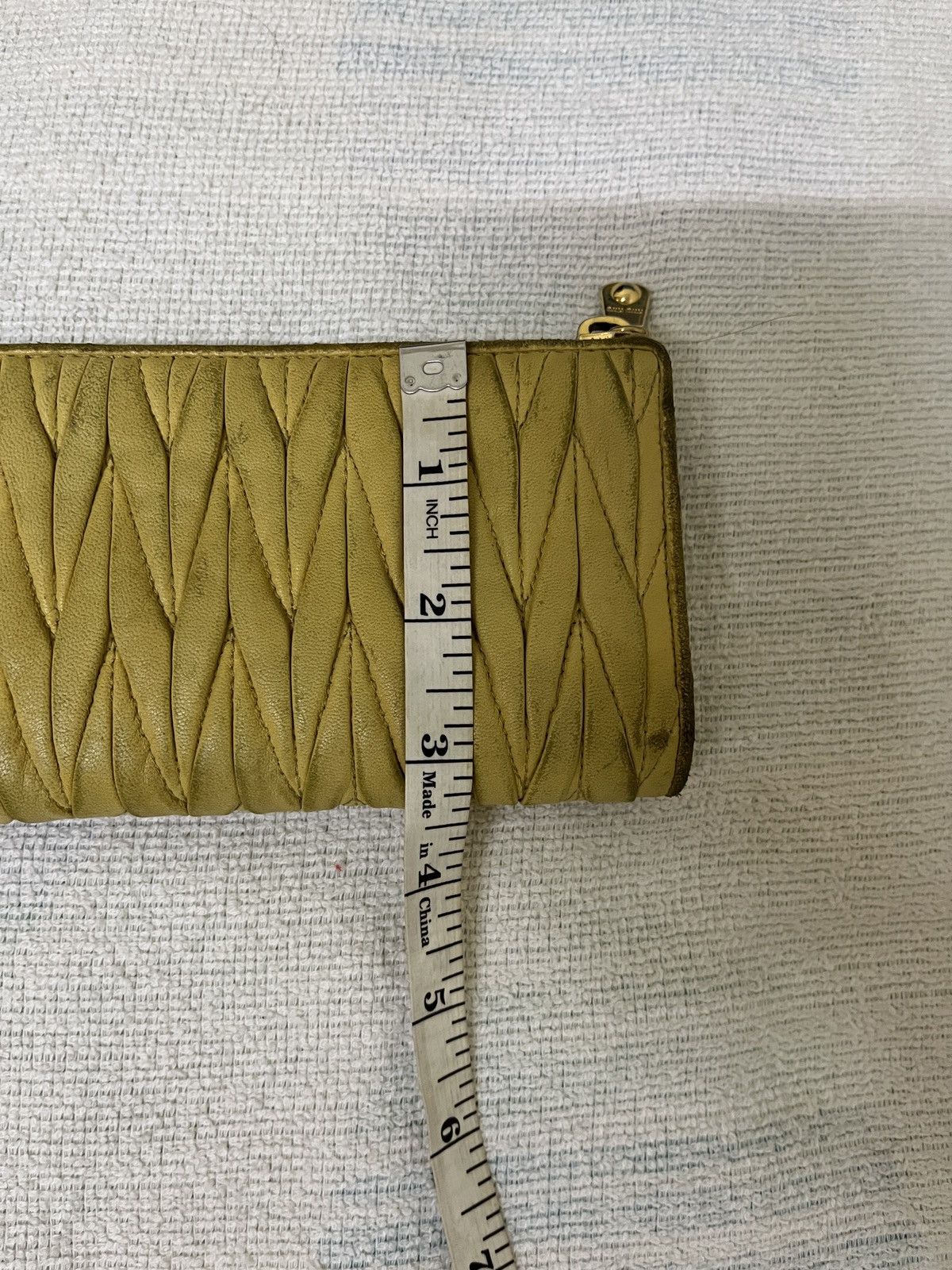 Miu Miu Miu Miu Matelassé Pleated Size ONE SIZE - 19 Thumbnail