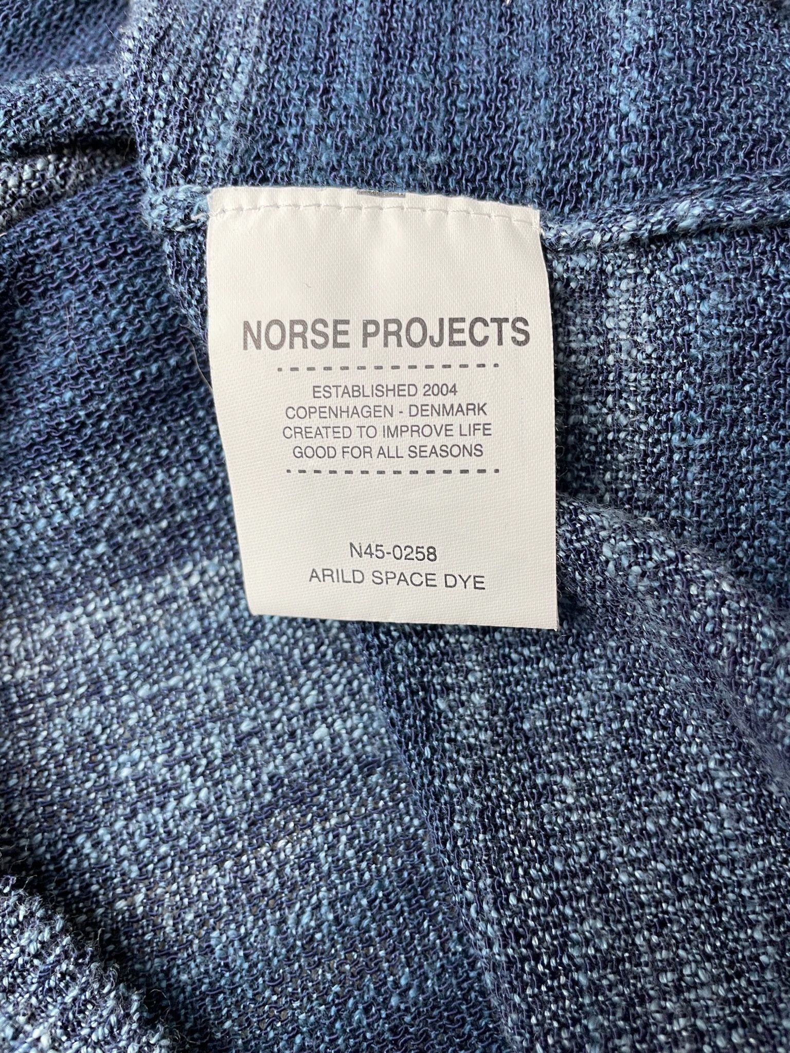 Norse Projects ARILD SPACE DYE CREW KNIT Size US XL / EU 56 / 4 - 5 Thumbnail