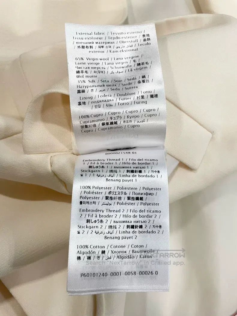 Valentino Valentino White coat Size S / US 4 / IT 40 - 8 Thumbnail