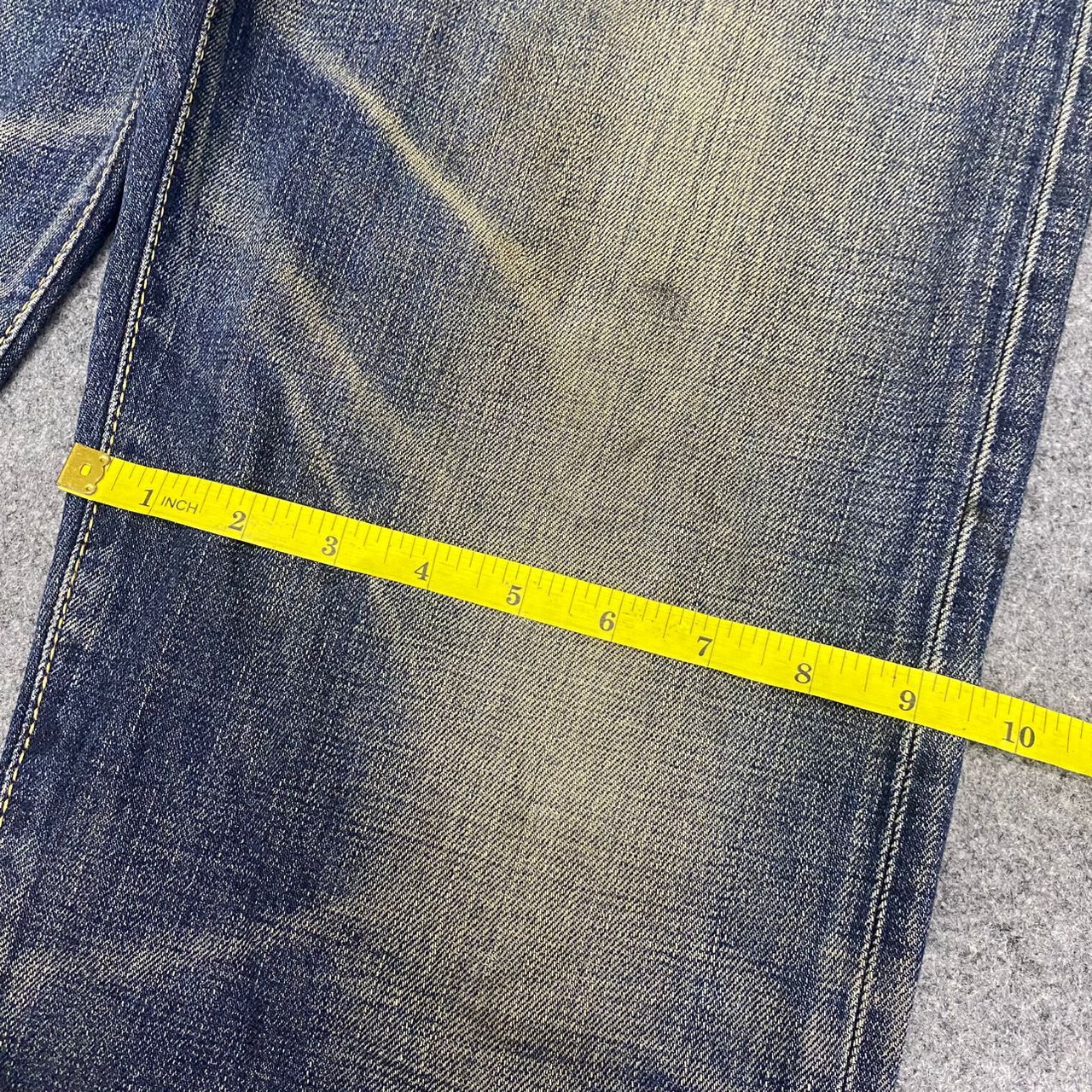 Edwin Vintage Edwin Selvedge Redline Distressed Denim Size US 31 - 6 Thumbnail
