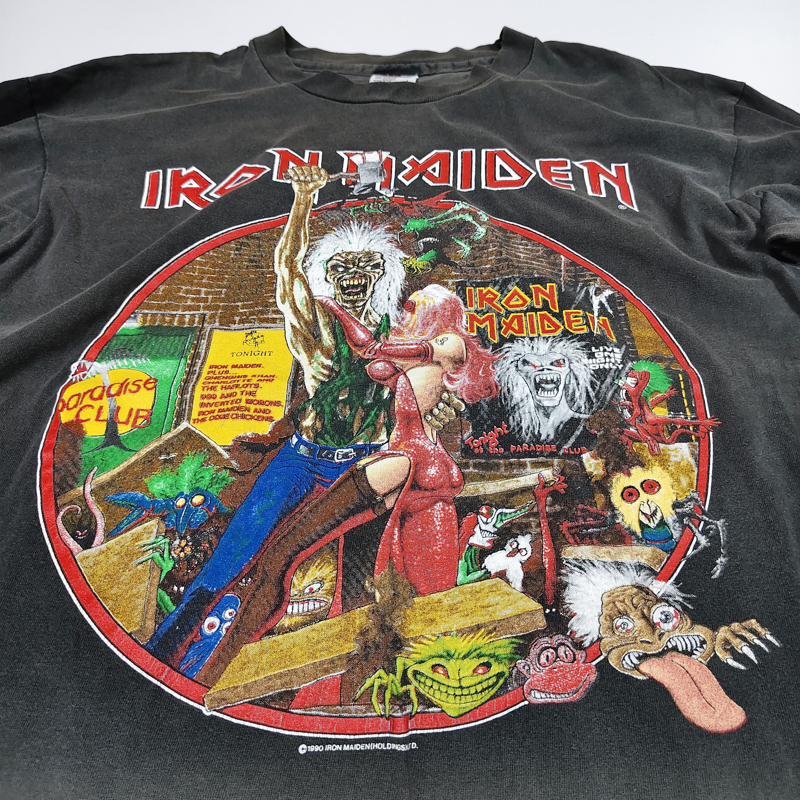 Iron Maiden 1990 Iron Maiden Bring Your Daughter To The Slaughter #E Size US M / EU 48-50 / 2 - 3 Thumbnail