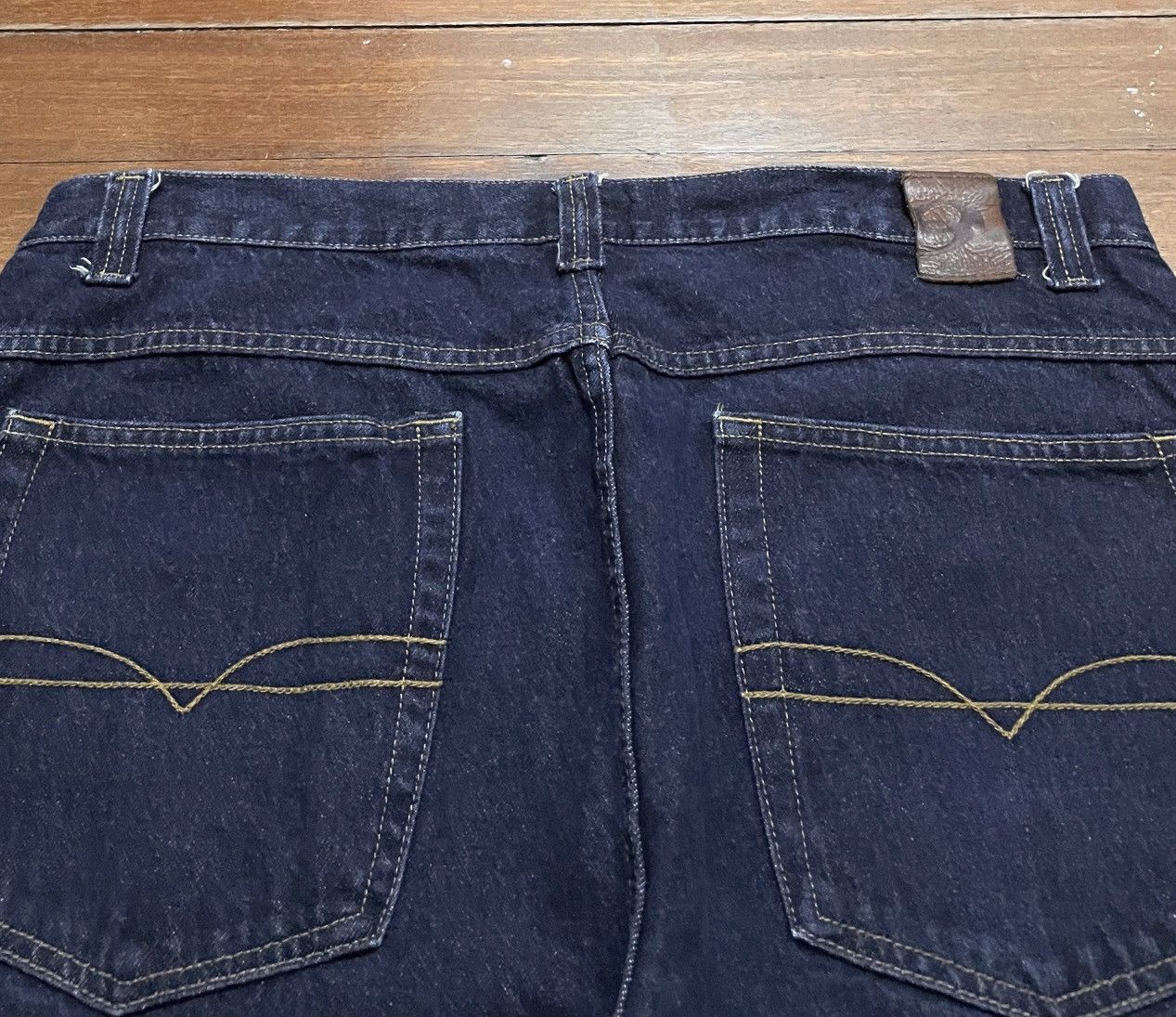 Anchor Blue × Vintage Very Rare Vintage Brand Anchor Blue Beyond Baggy Jeans 1990s Size US 40 / EU 56 - 4 Thumbnail