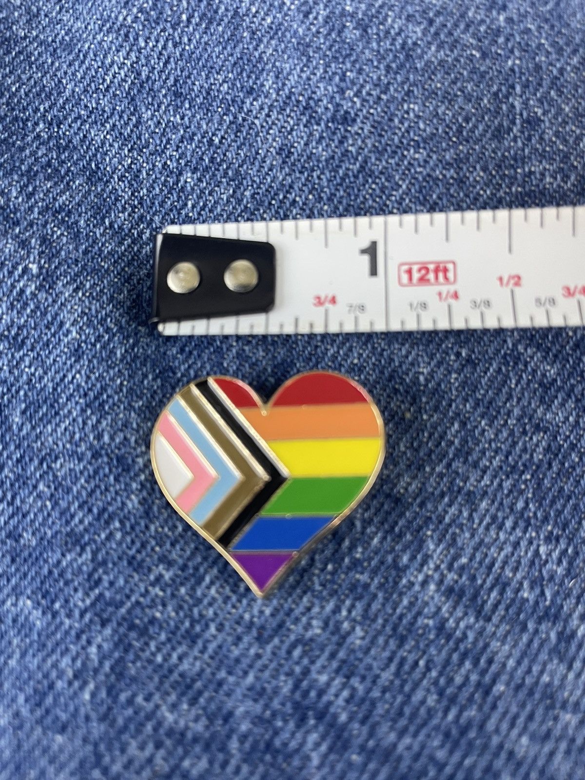 Other LGBTQIA+ Heart Enamel Pin Size ONE SIZE - 3 Thumbnail