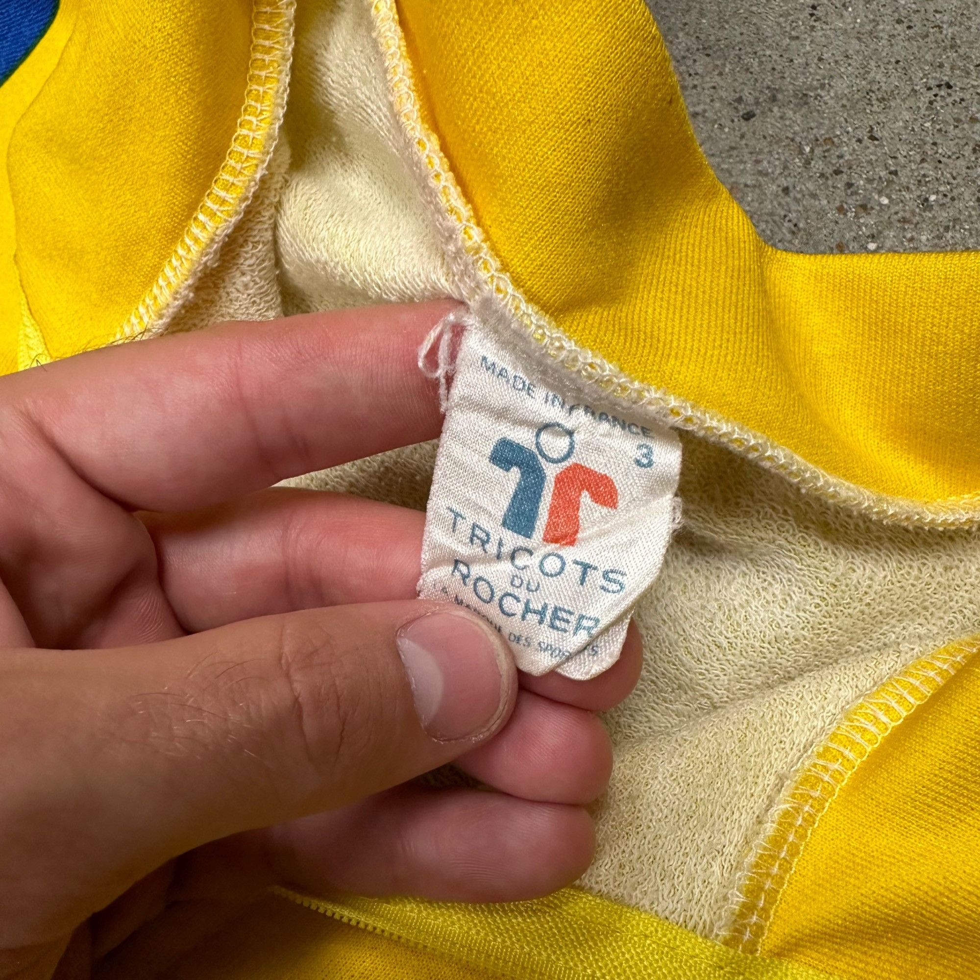 Vintage Vintage 80s Tricots Du Rocker Cardot Cycles Bike Jersey Shir Size US M / EU 48-50 / 2 - 2 Thumbnail
