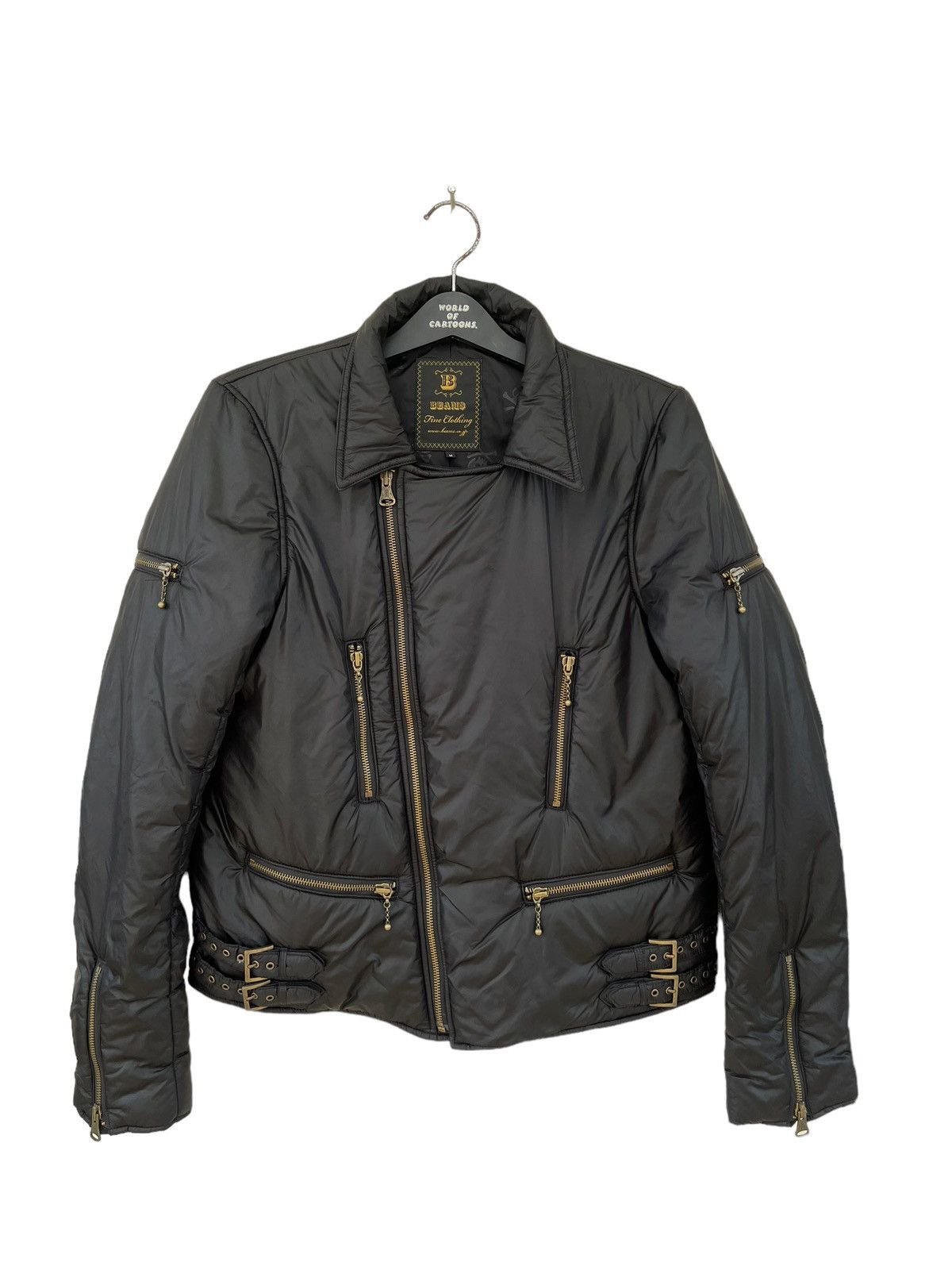 Beams Plus Vintage Beams Japan Punk Rock Motorcycle Puffer Jacket Size US M / EU 48-50 / 2 - 7 Thumbnail