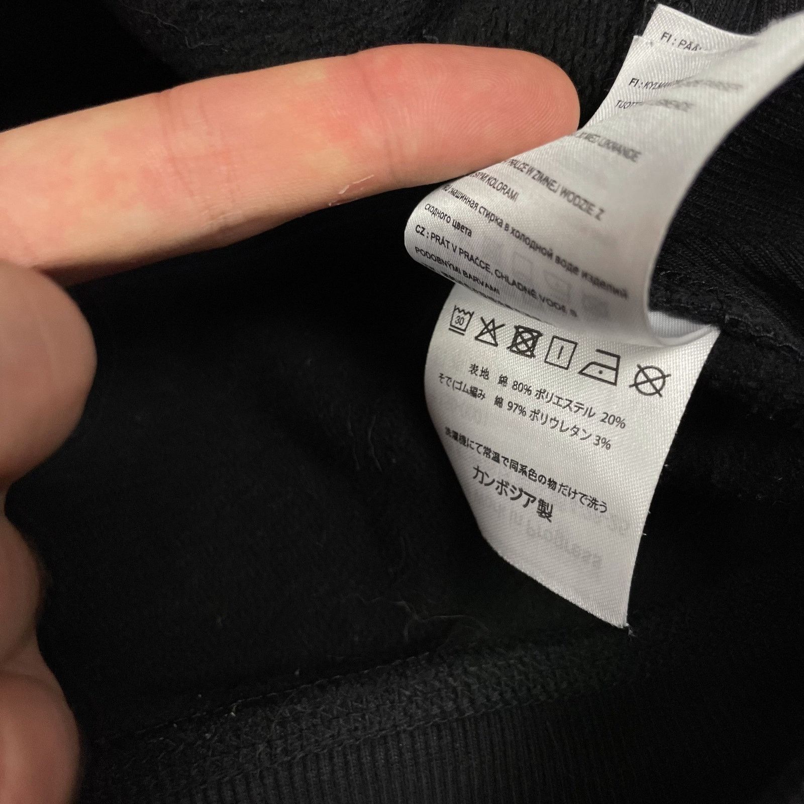 Carhartt Carhartt Men Black Cotton Hooded American Script Sweat Small Size US S / EU 44-46 / 1 - 7 Thumbnail