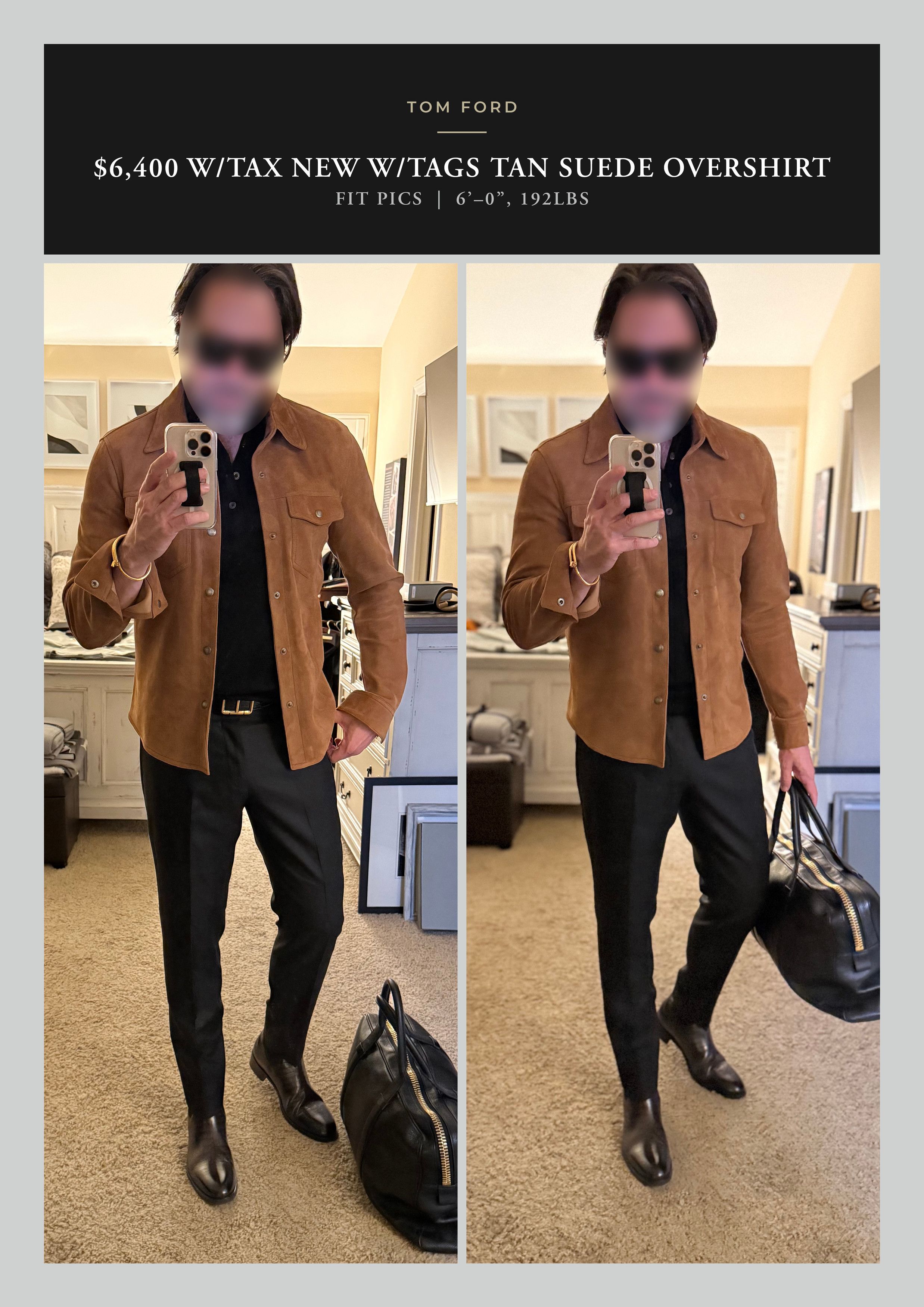 Tom Ford Suede Jacket | Grailed