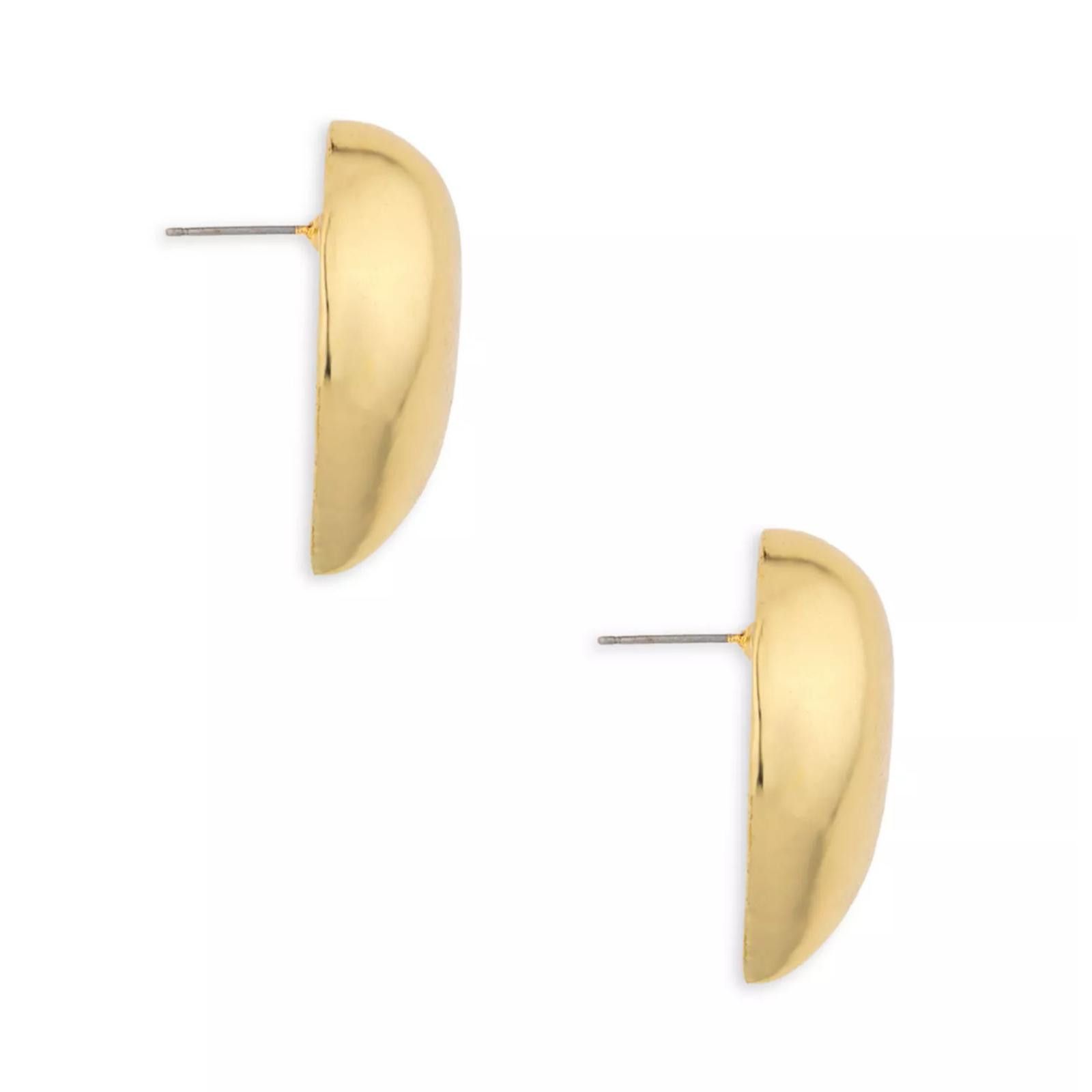 Other Ettika Polished Heart Stud Earrings 18k gold-plated Size ONE SIZE - 2 Thumbnail
