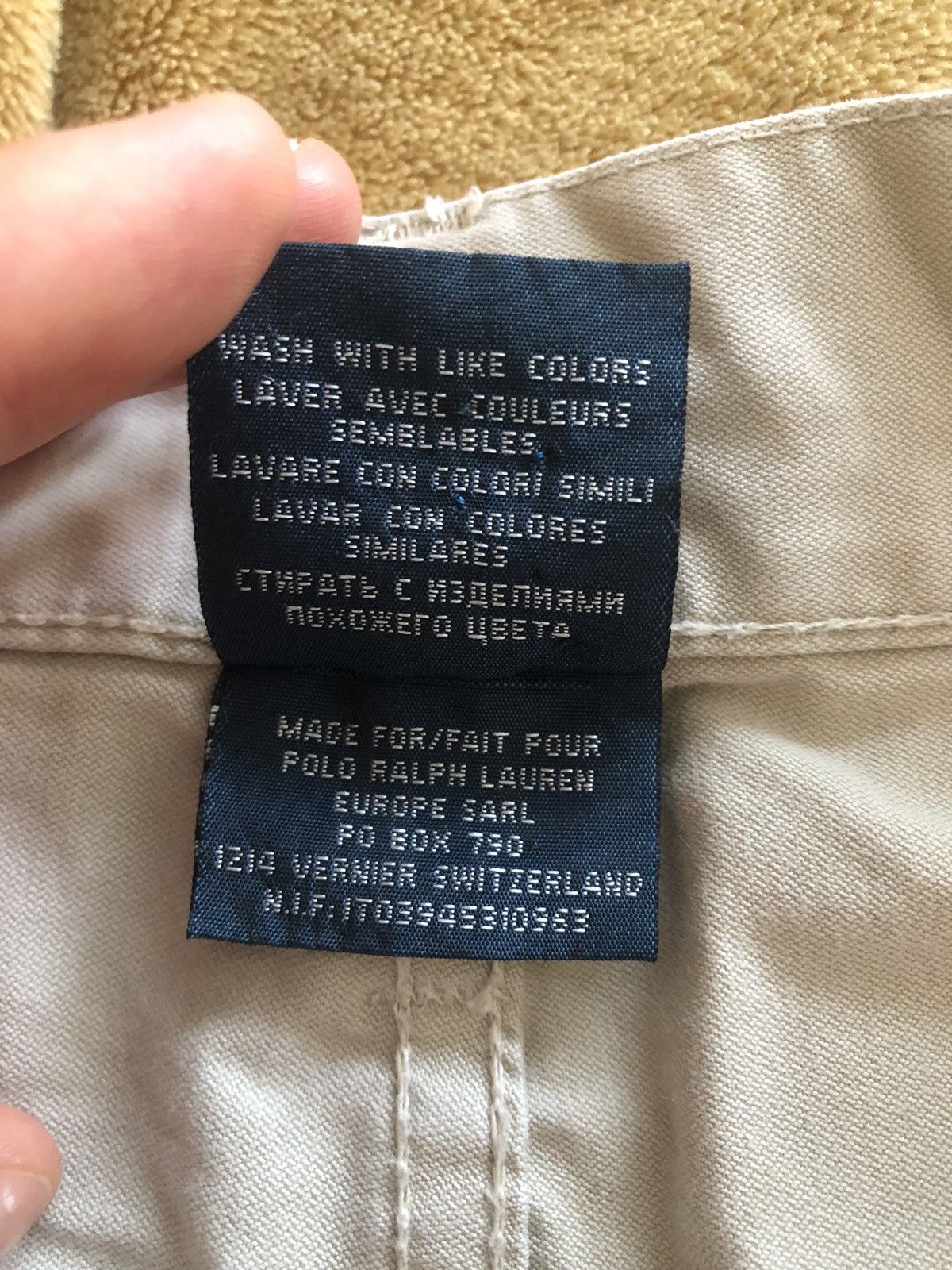 Polo Ralph Lauren POLO RALPH LAUREN CLASSIC VINTAGE CASUAL KHAKI PANTS Size US 30 / EU 46 - 8 Thumbnail