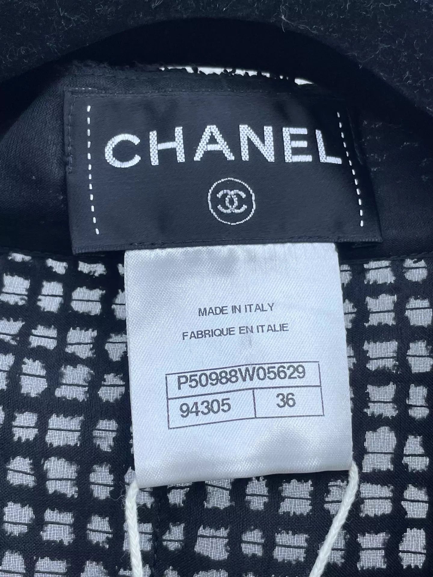 Chanel Chanel Black Floral Cutout Cardigan Women's 36 97N Size XS / US 0-2 / IT 36-38 - 6 Thumbnail