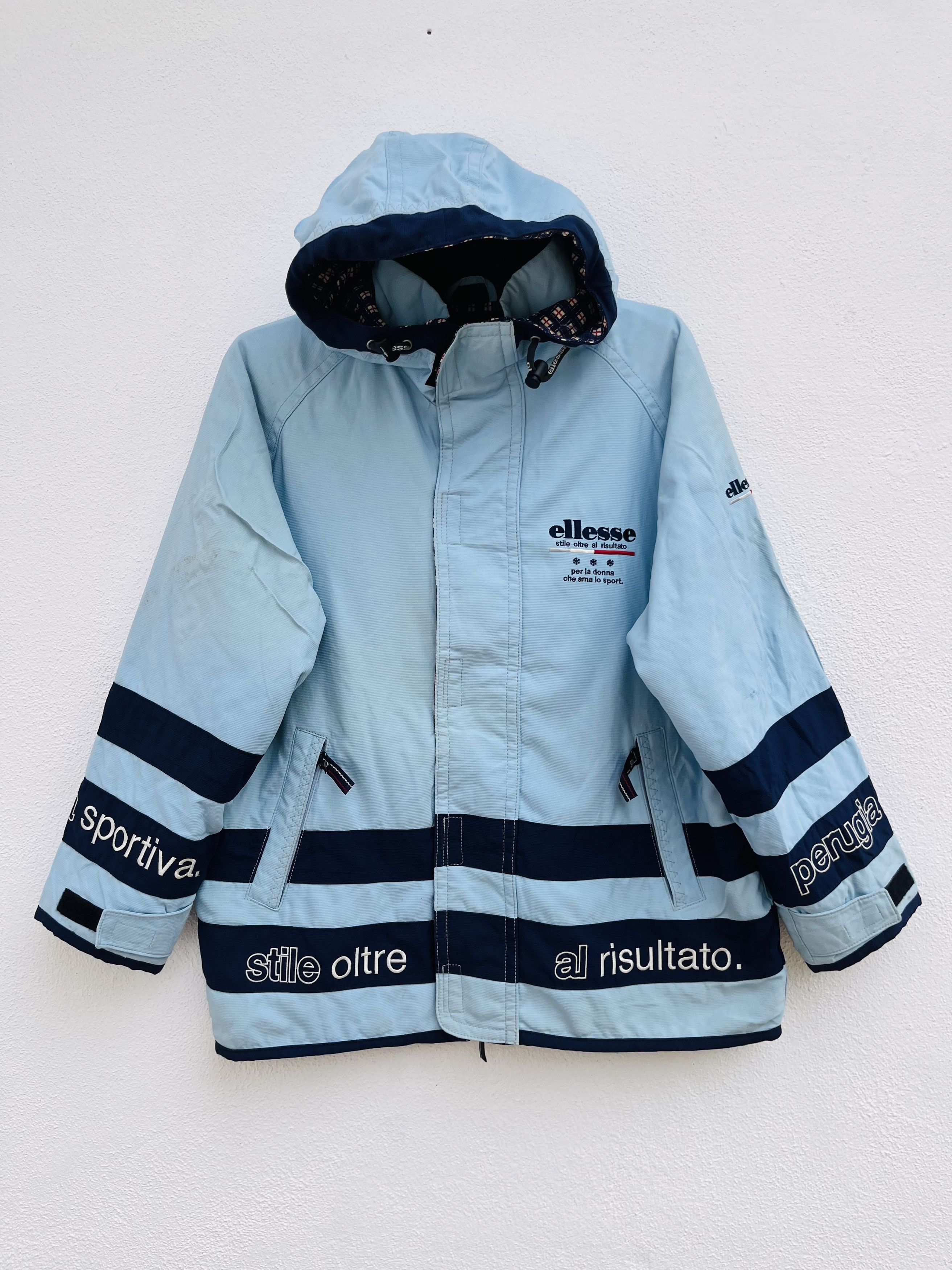 Ellesse × Vintage Vintage Ellesse Perugia Sportiva Designed Fashion Style Size US L / EU 52-54 / 3 - 1 Thumbnail