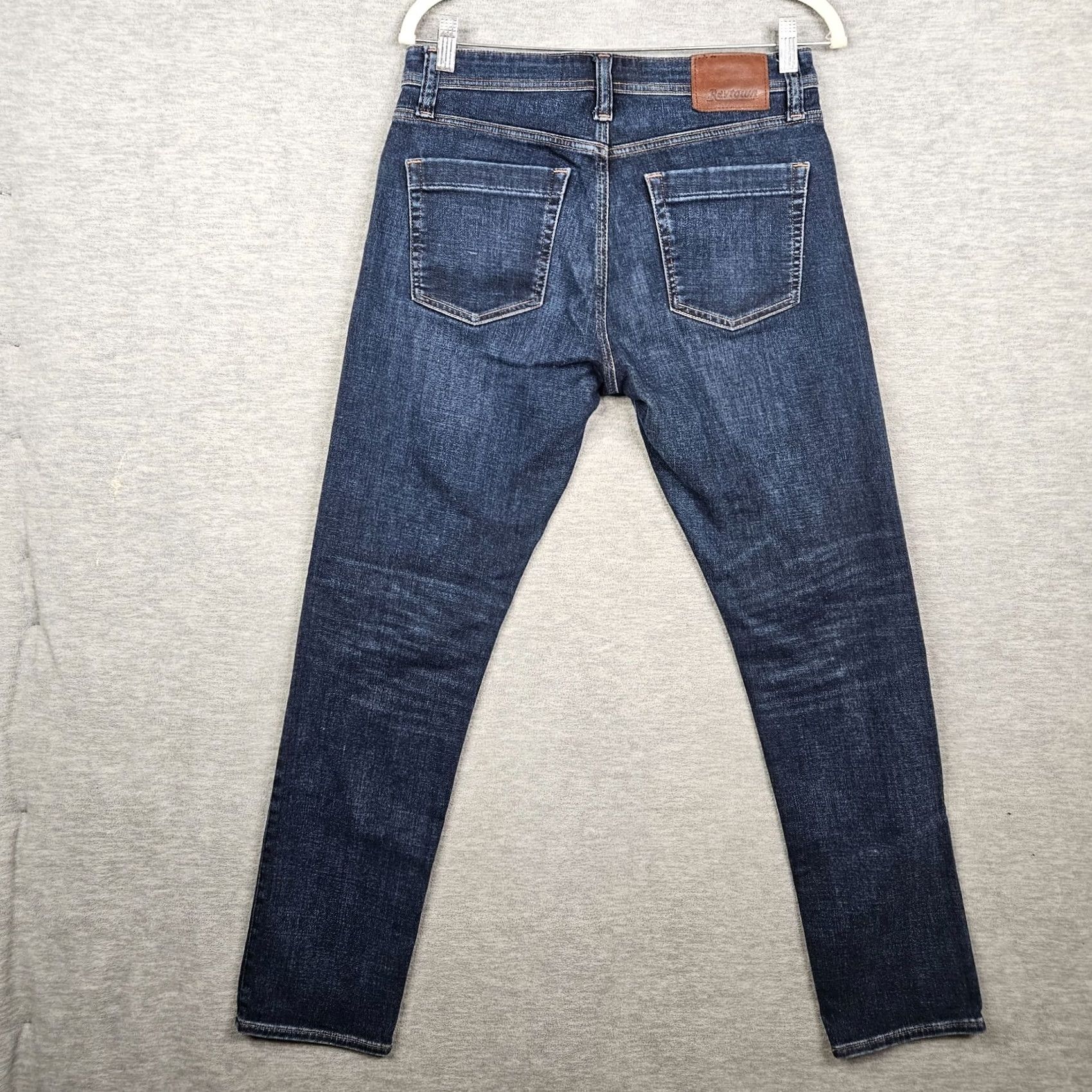 Denime Revtown Sharp Decade Denim Jeans Dark Wash Casual Size 30X29 Men's Size US 30 / EU 46 - 2 Thumbnail
