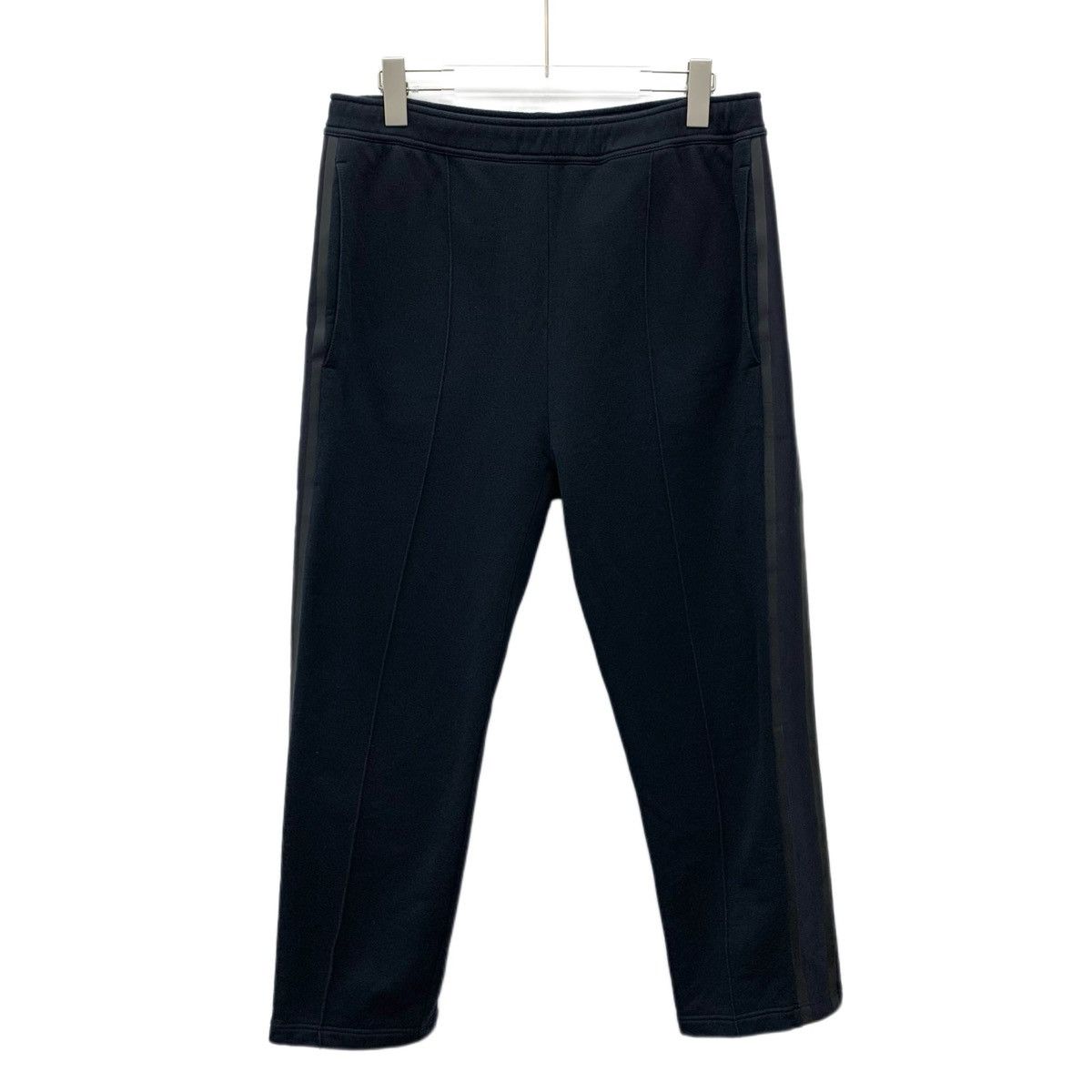 Prada Prada Black Logo Letter Cotton Casual Pants K26WX Size US 36 / EU 52 - 1 Thumbnail
