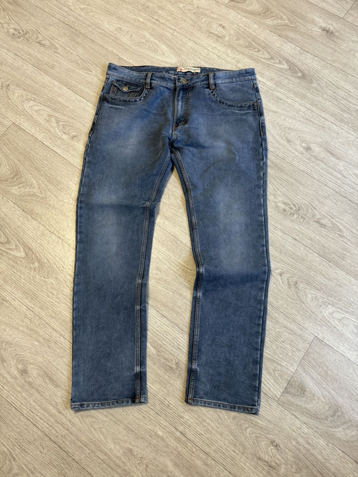 True Religion 🔷Vintage True Religion Jeans 90s🔷 Size US 34 / EU 50 - 2 Thumbnail