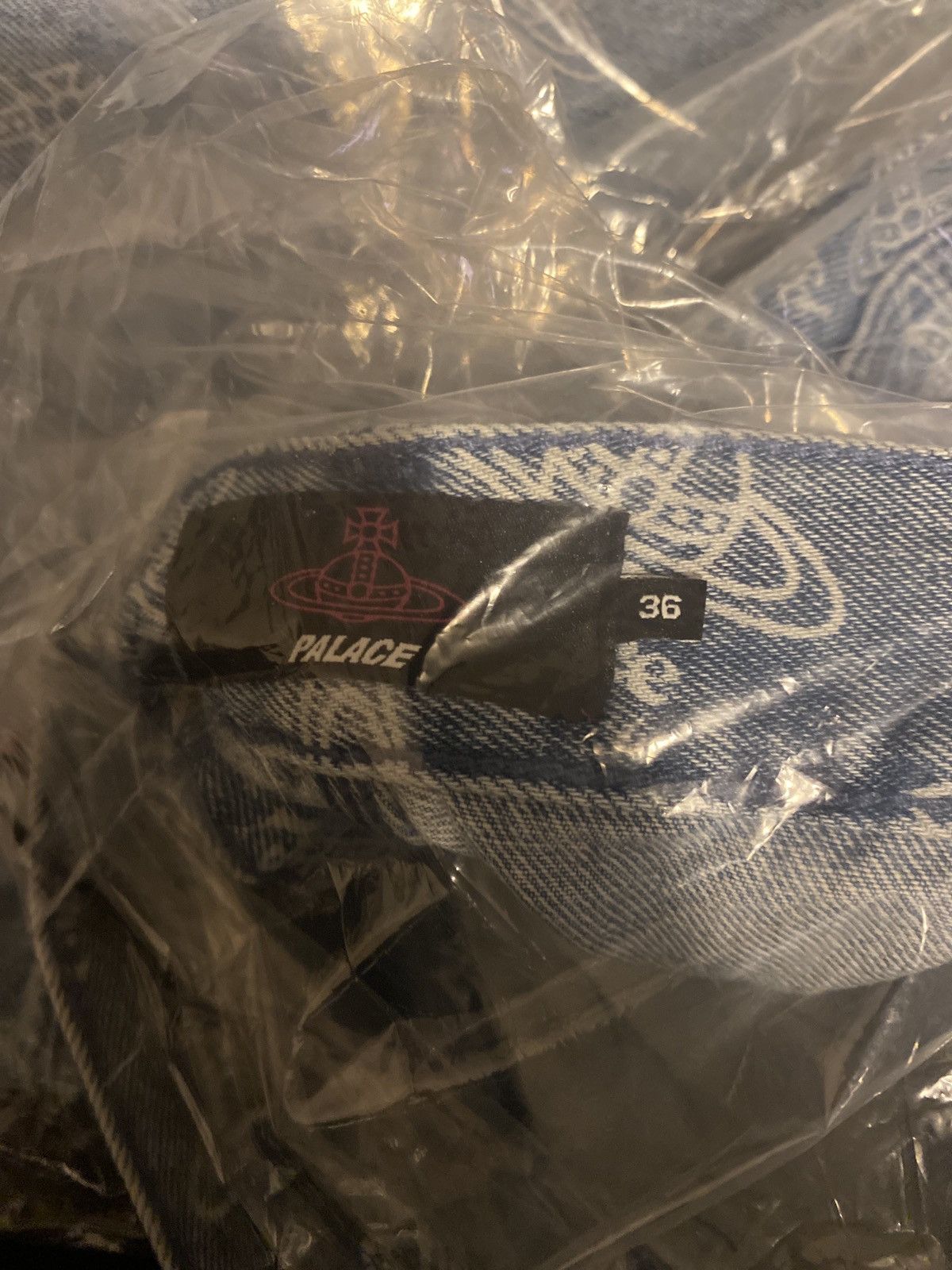 Palace × Vivienne Westwood Palace Vivienne Westwood Denim Shorts Orb Stone Wash 36 Size US 36 / EU 52 - 10 Thumbnail
