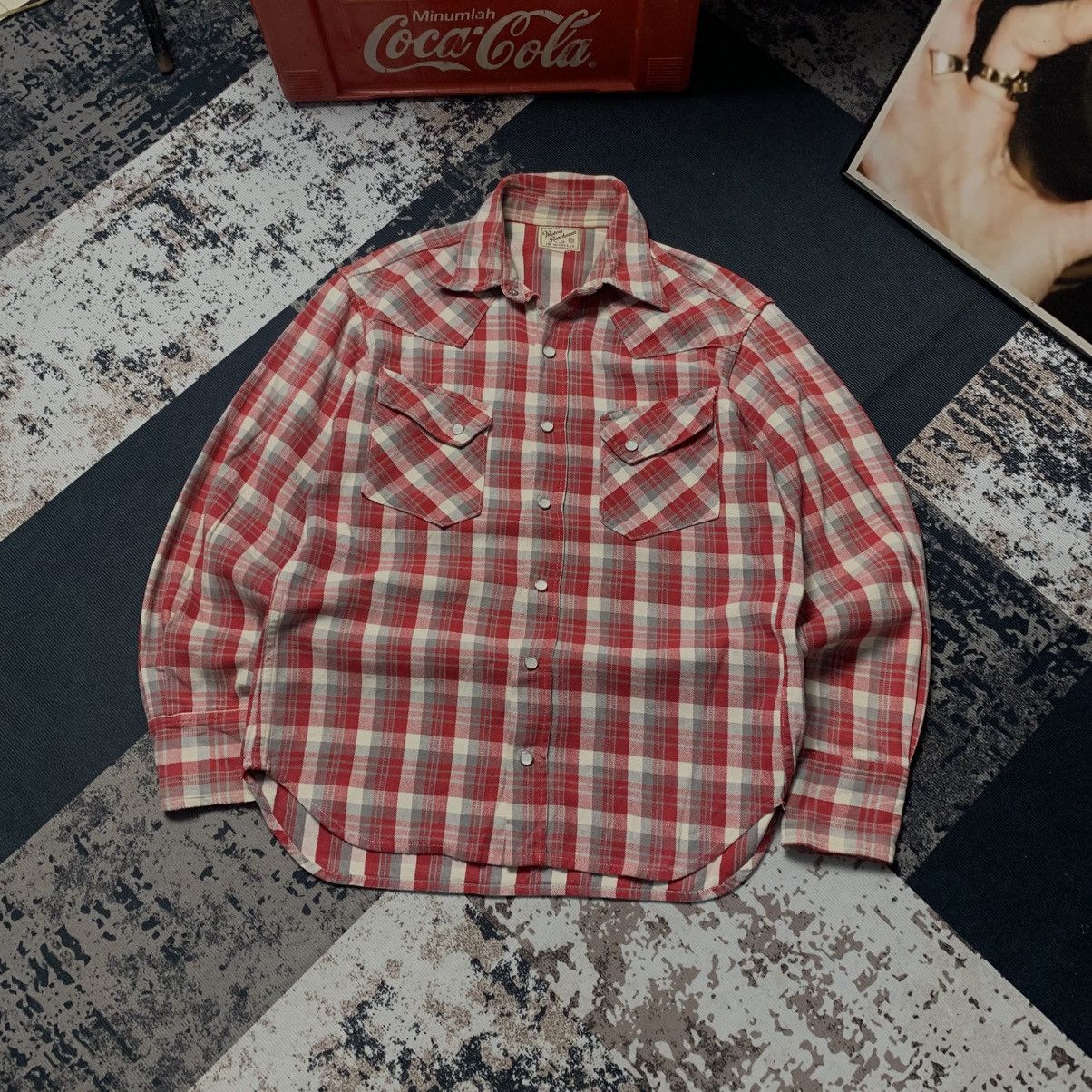 The Real McCoy's Joe McCOY Western Button Up shirt Size US M / EU 48-50 / 2 - 2 Thumbnail