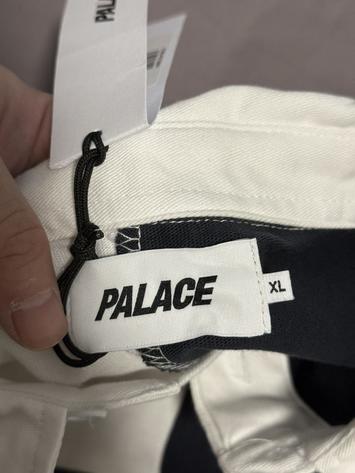 Palace Palace Rugger bugger Rugby White navy Size US XL / EU 56 / 4 - 4 Thumbnail