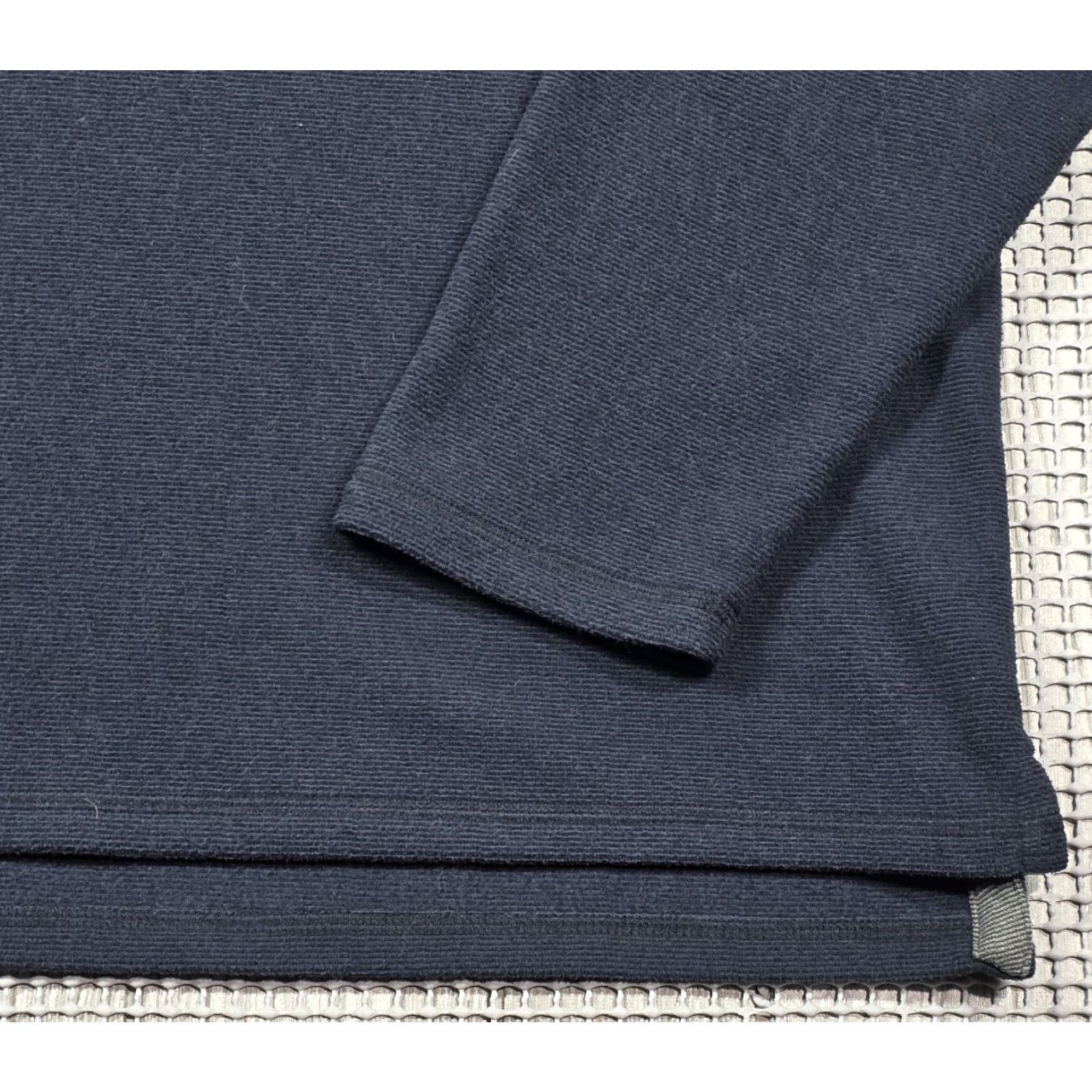 Vintage L.L.Bean Men's Fleece Button Mock Henley Pullover Shirt 505670 Blue L Size US L / EU 52-54 / 3 - 5 Thumbnail