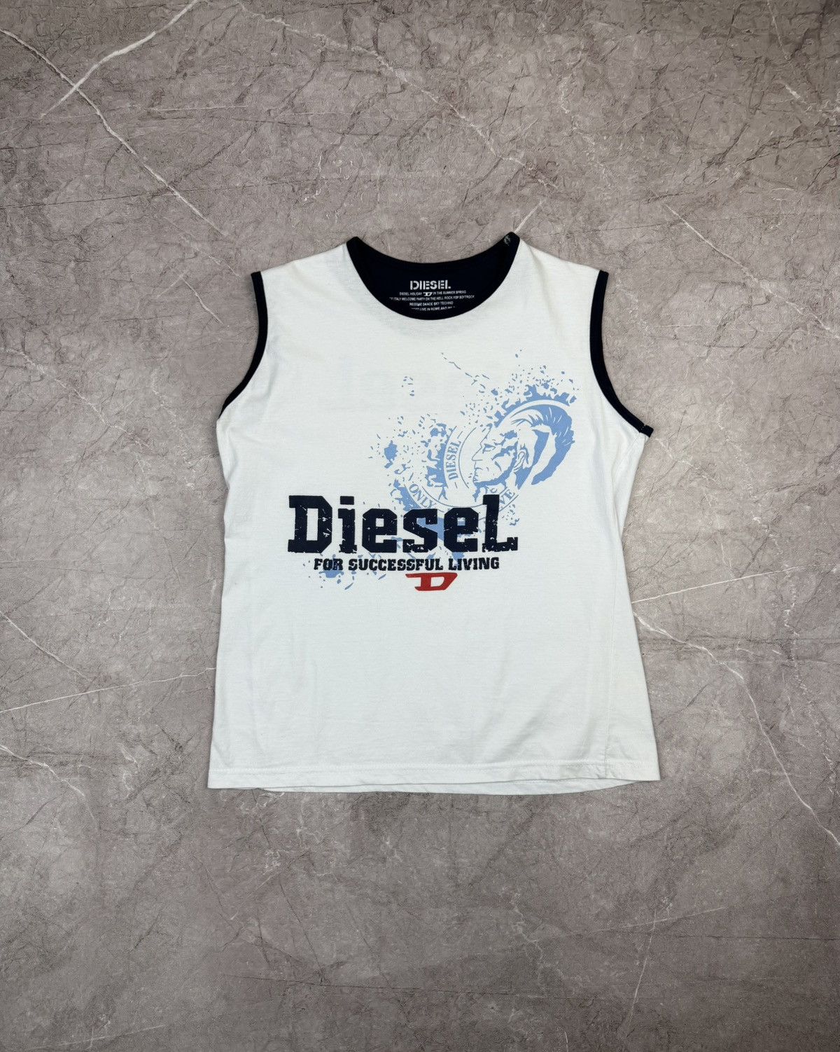Diesel Diesel Vintage Y2K Tshirt Size S Size US S / EU 44-46 / 1 - 1 Thumbnail
