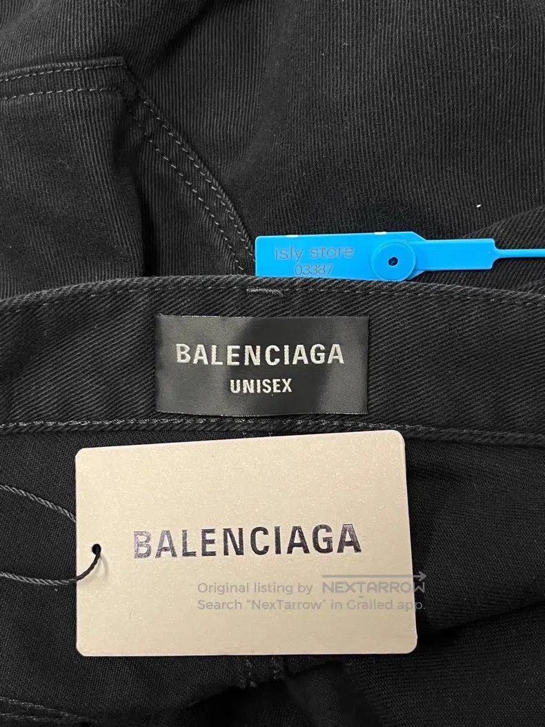 Balenciaga Balenciaga size L Solid Color Zipper Loose Casual Pants Size 24" / US 00 / IT 34 - 5 Thumbnail
