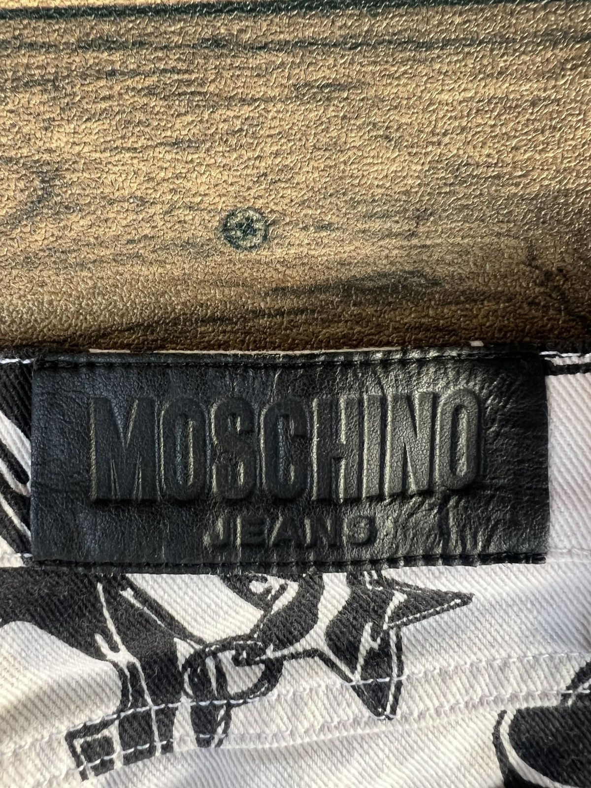 Moschino Moschino hanging ring full print pants Size 28" / US 6 / IT 42 - 8 Thumbnail