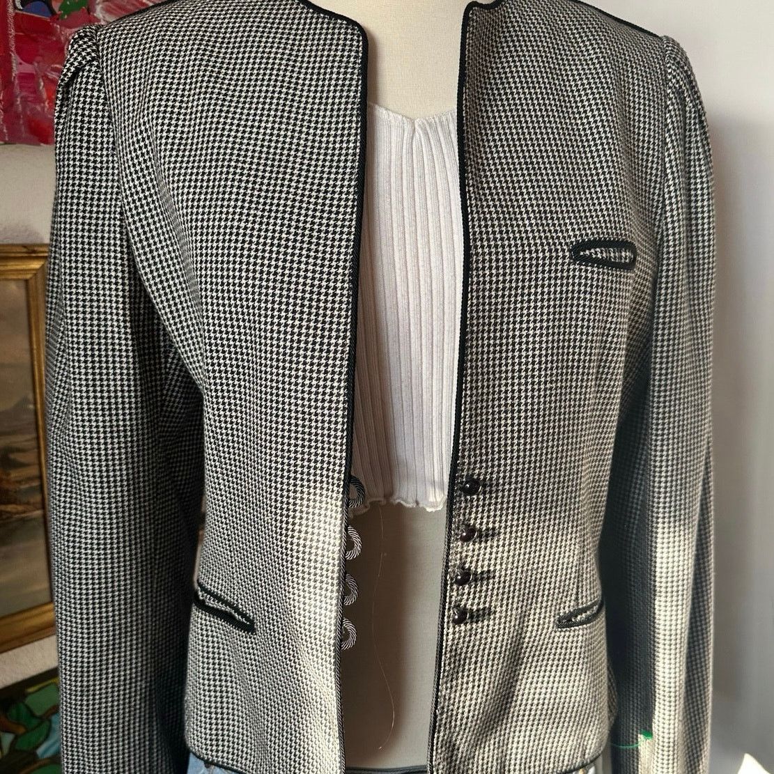 Other gaggon checkered black and white blazer Size S / US 4 / IT 40 - 2 Thumbnail