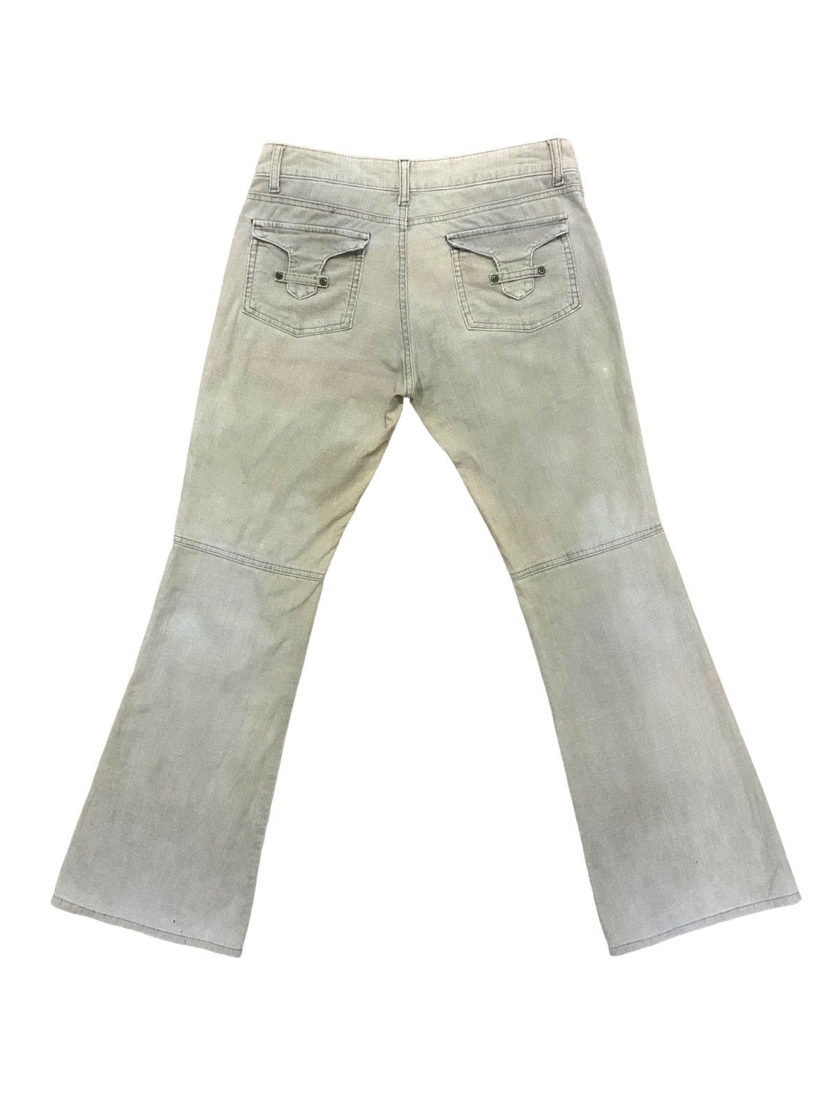 If Six Was Nine × Japanese Brand × Le Grande Bleu (L.G.B.) 🔥Flare🔥 Camel Road Corduroy Rare Pocket Bootcut Jeans Size US 32 / EU 48 - 2 Thumbnail