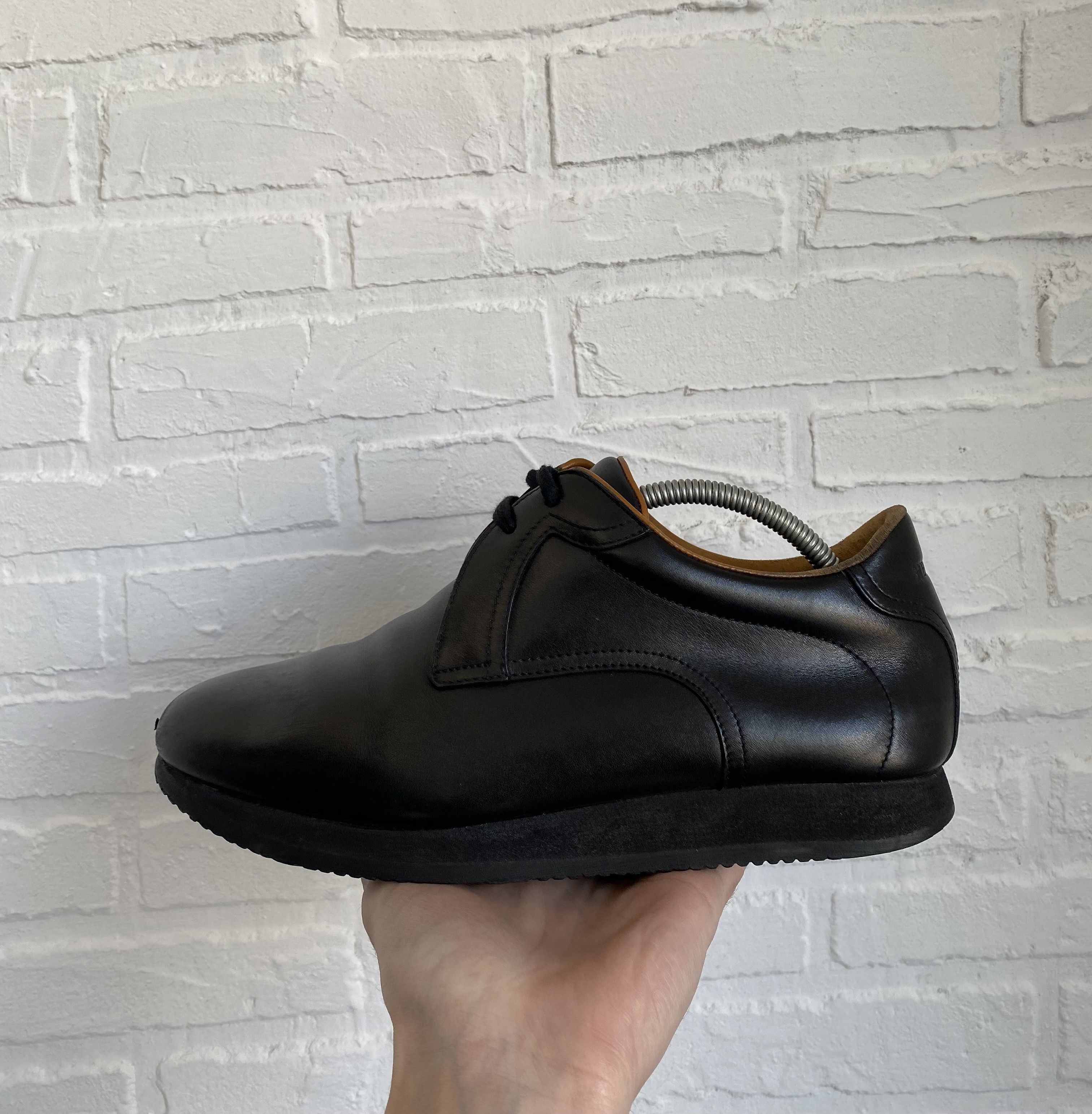 Hermes Vintage Hermes leather speed sneakers Size US 8.5 / EU 41-42 - 2 Thumbnail