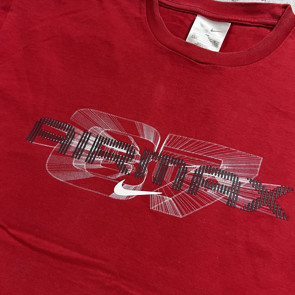 Nike 00s NIKE AIR MAX VINTAGE OVERSIZED Y2K RETRO TEE T-SHIRT Size US XL / EU 56 / 4 - 4 Thumbnail